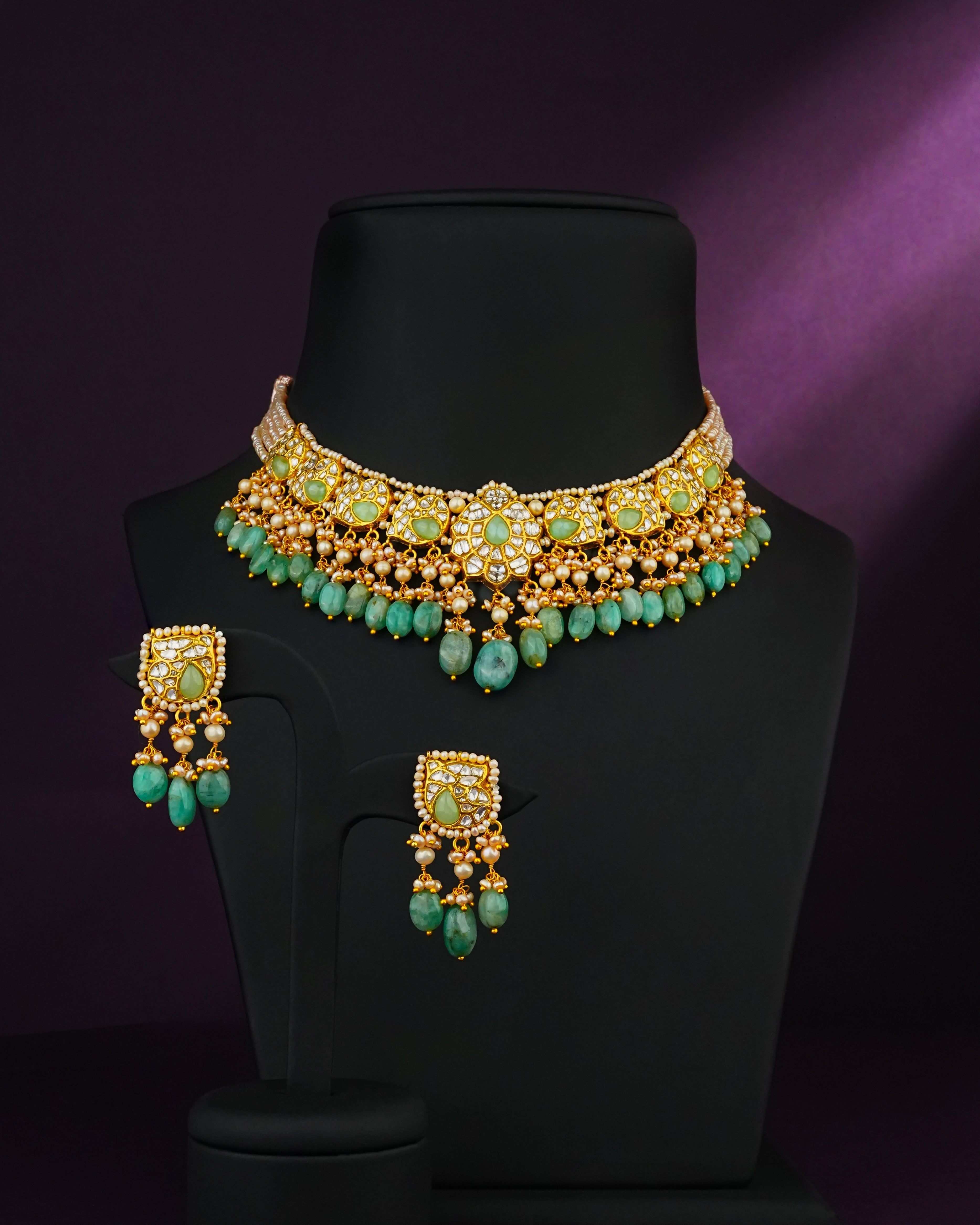 Malvika Polki Necklace
