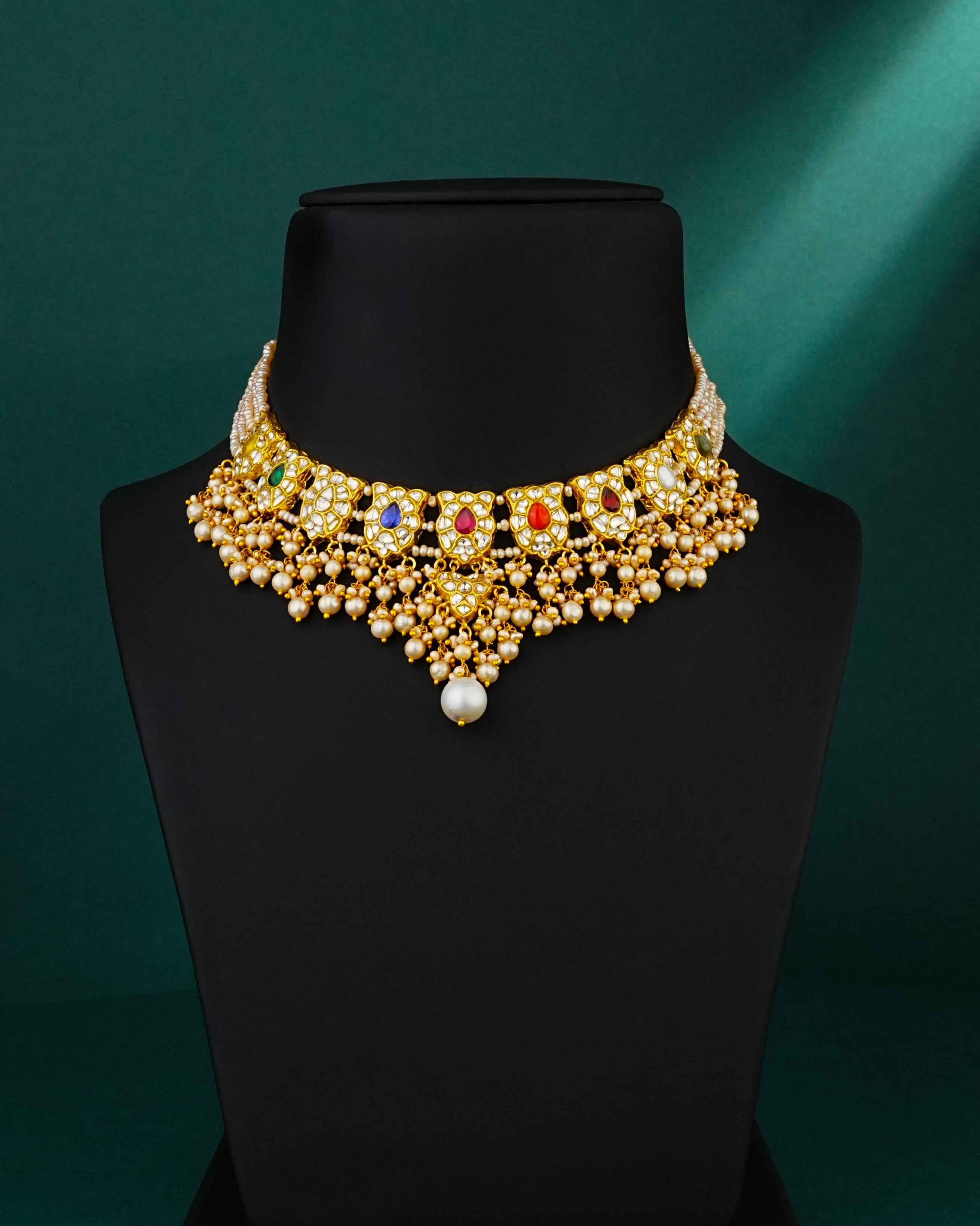 Kasustuki Polki Necklace