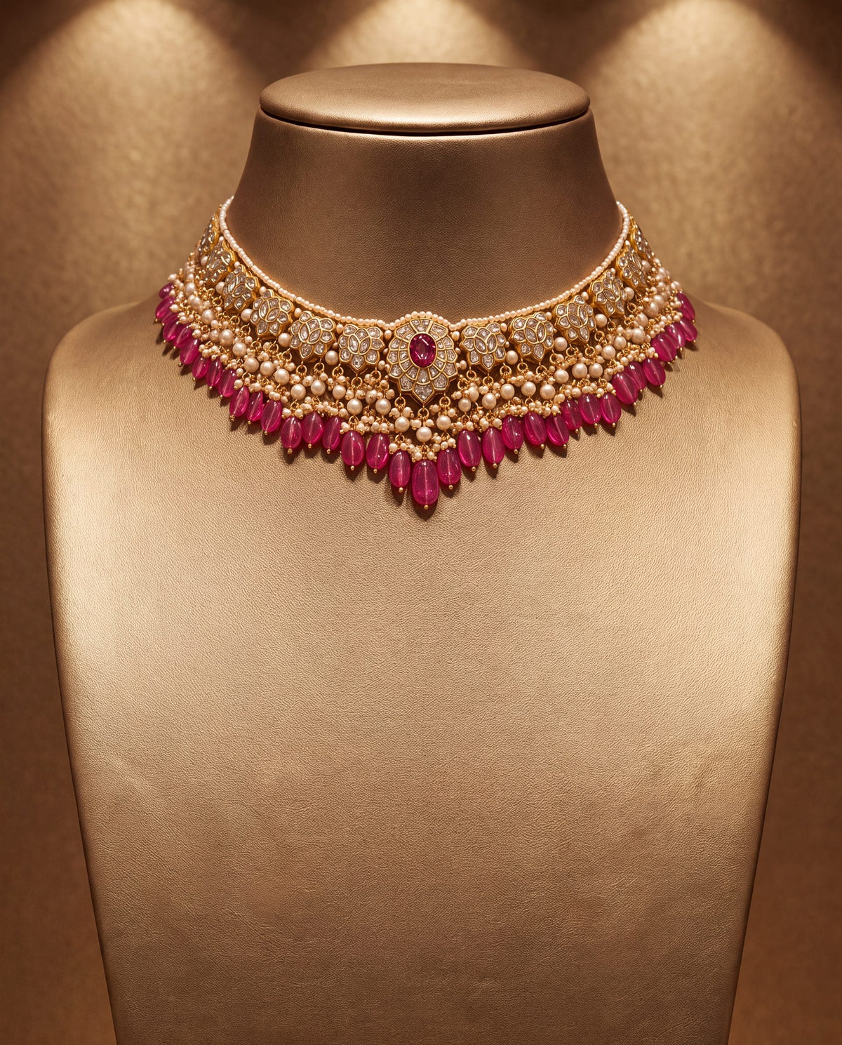 Taani Polki Neckalce