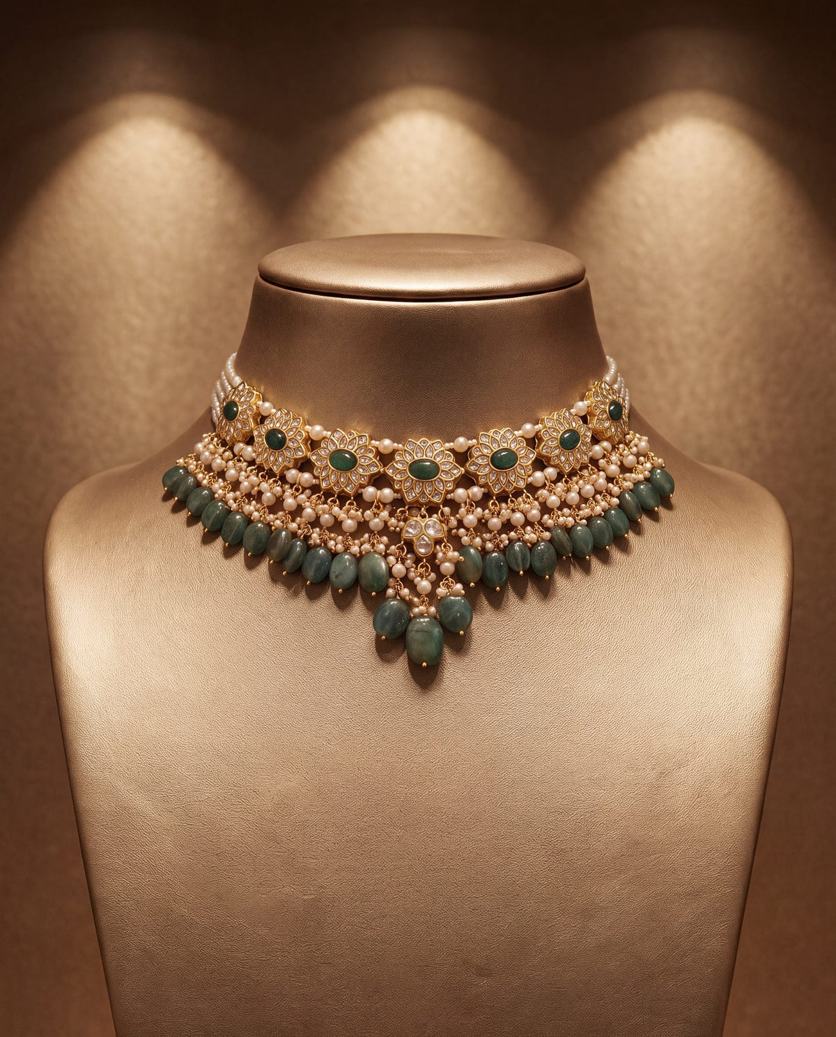 Raahi Polki Neckalce