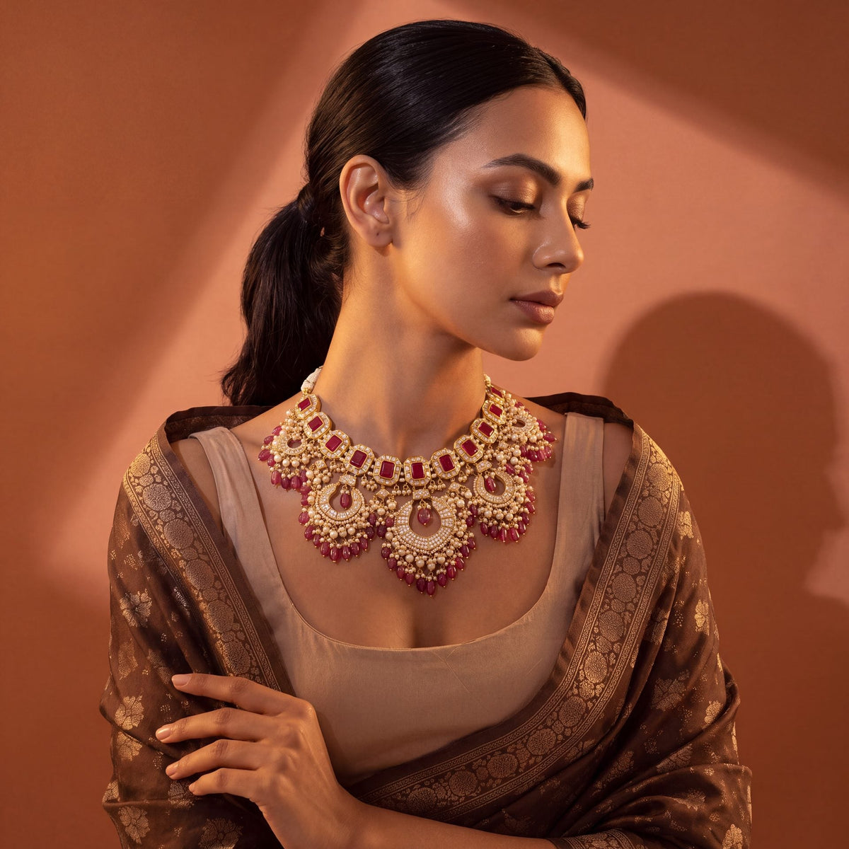 Jasmin Polki Necklace