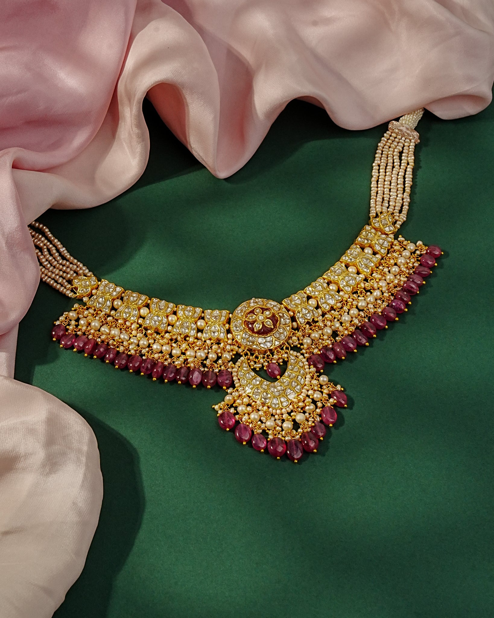Veena Polki Necklace
