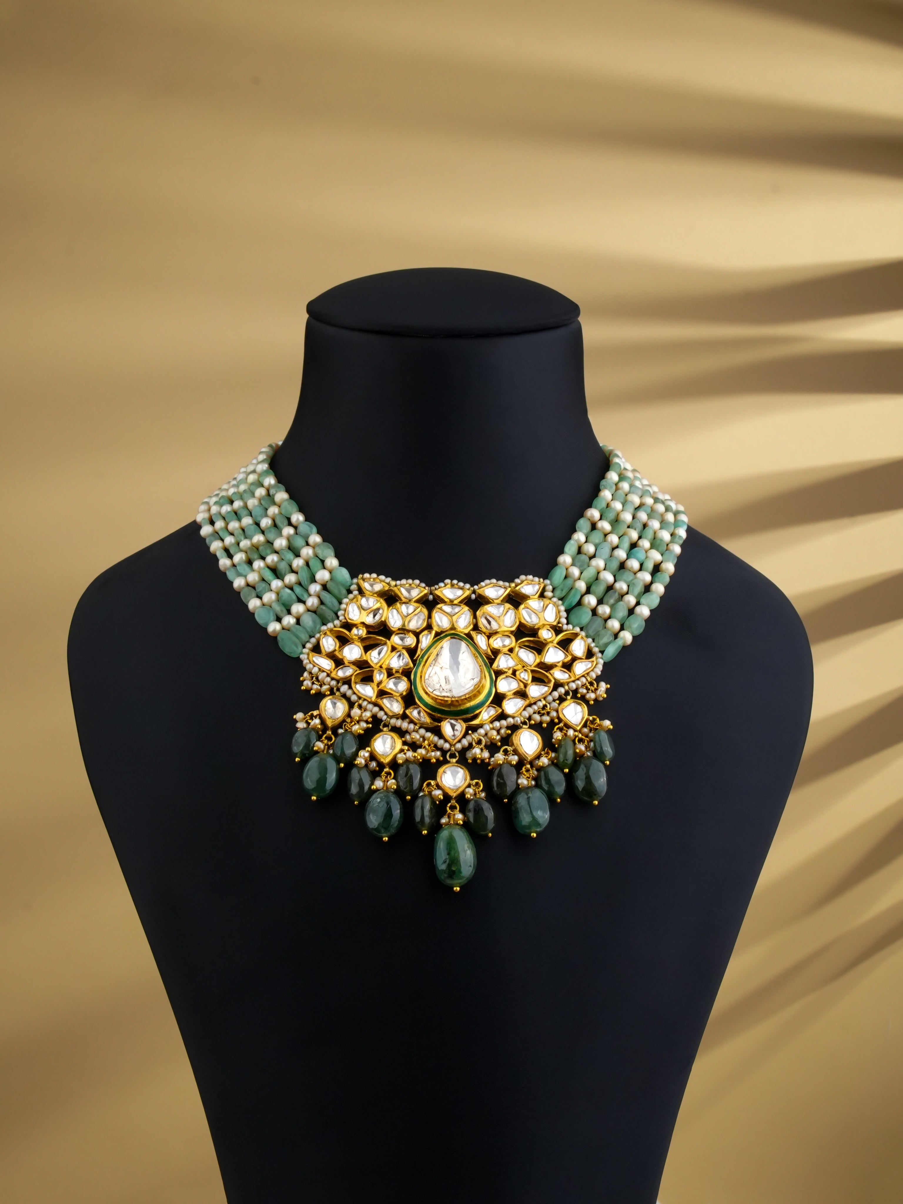 Cenra Polki Bead Pendant