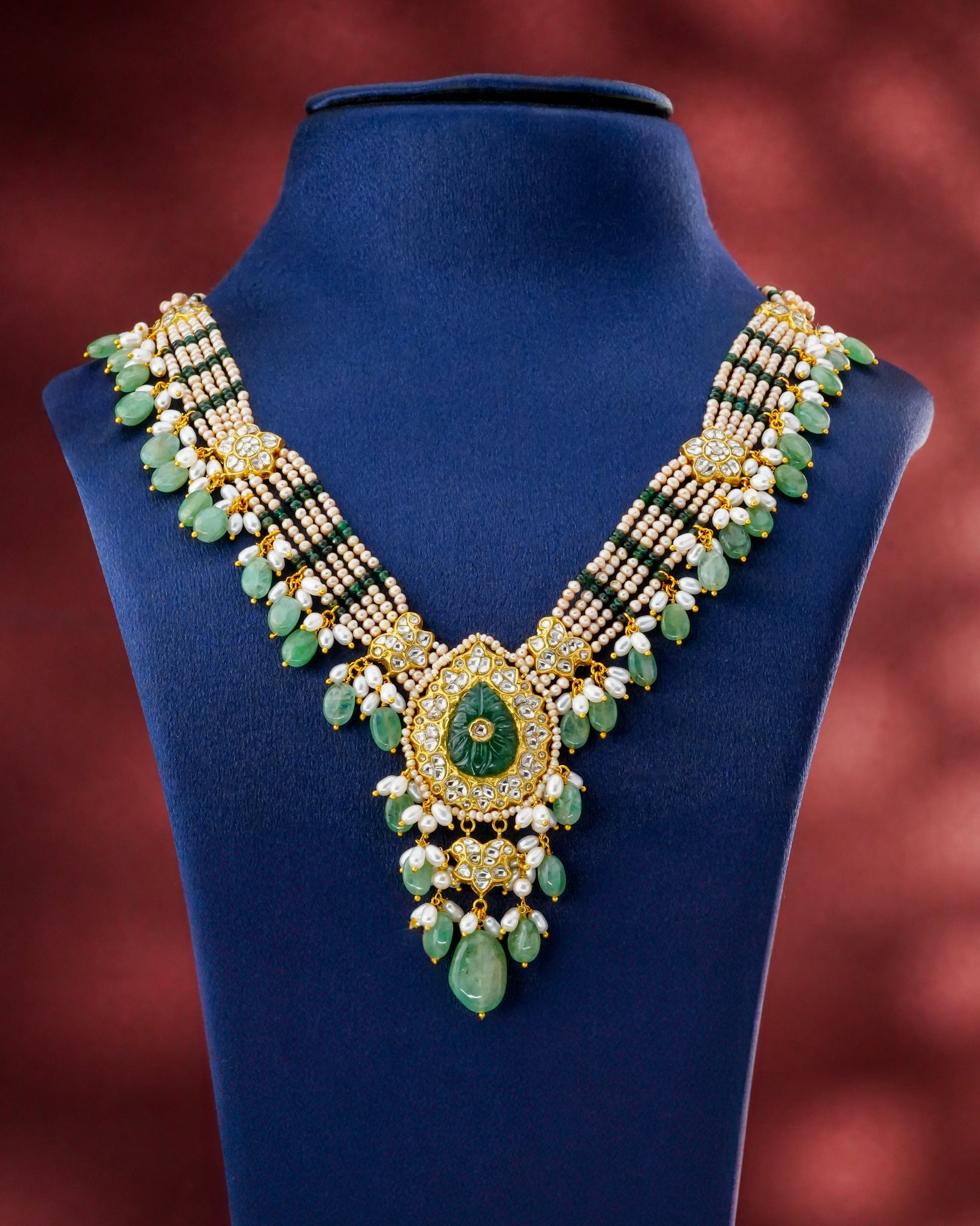 Shaista Polki Bead Pendant