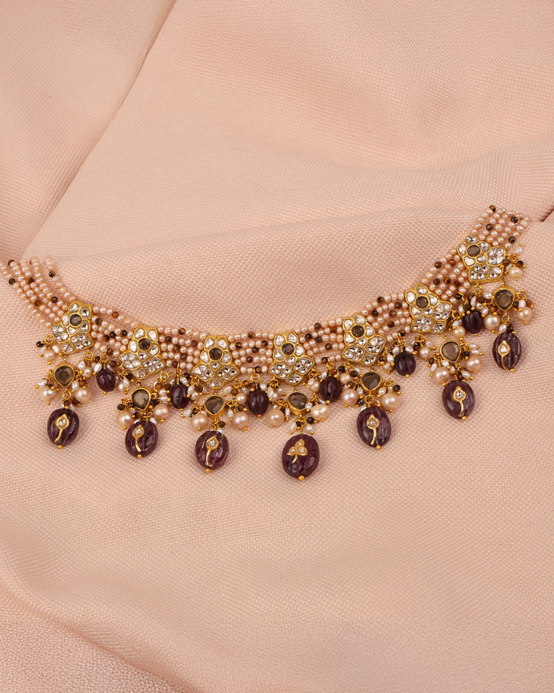 Adiba Polki Necklace