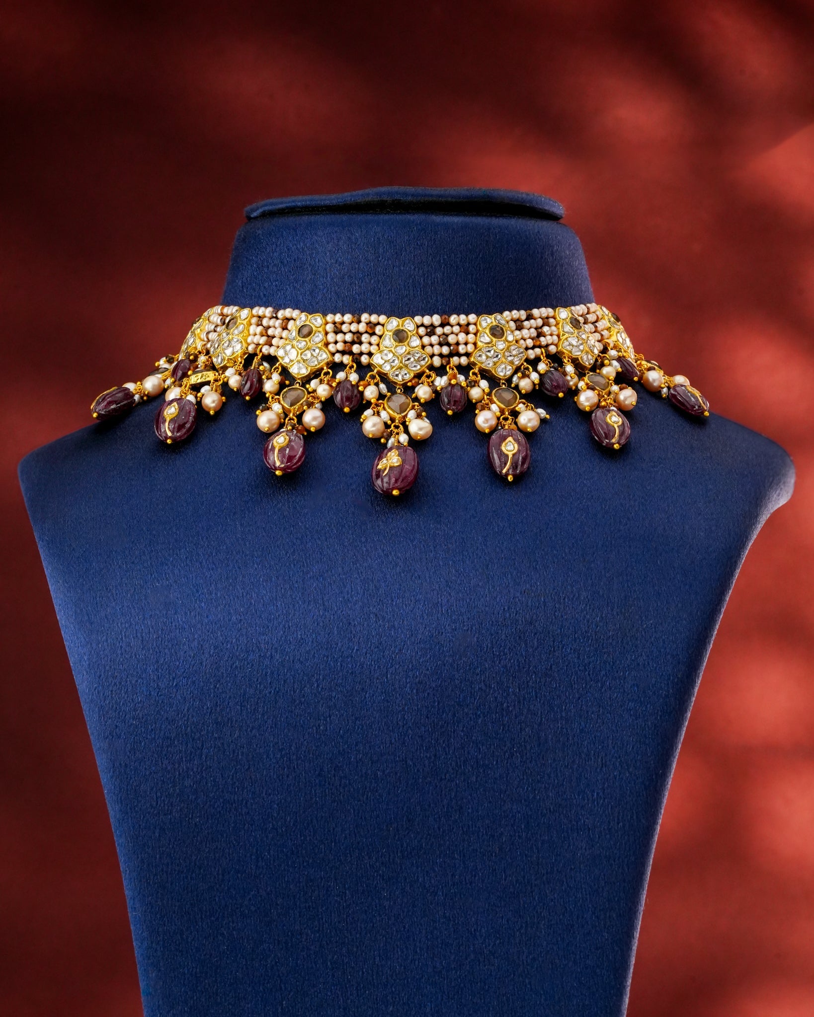 Adiba Polki Necklace