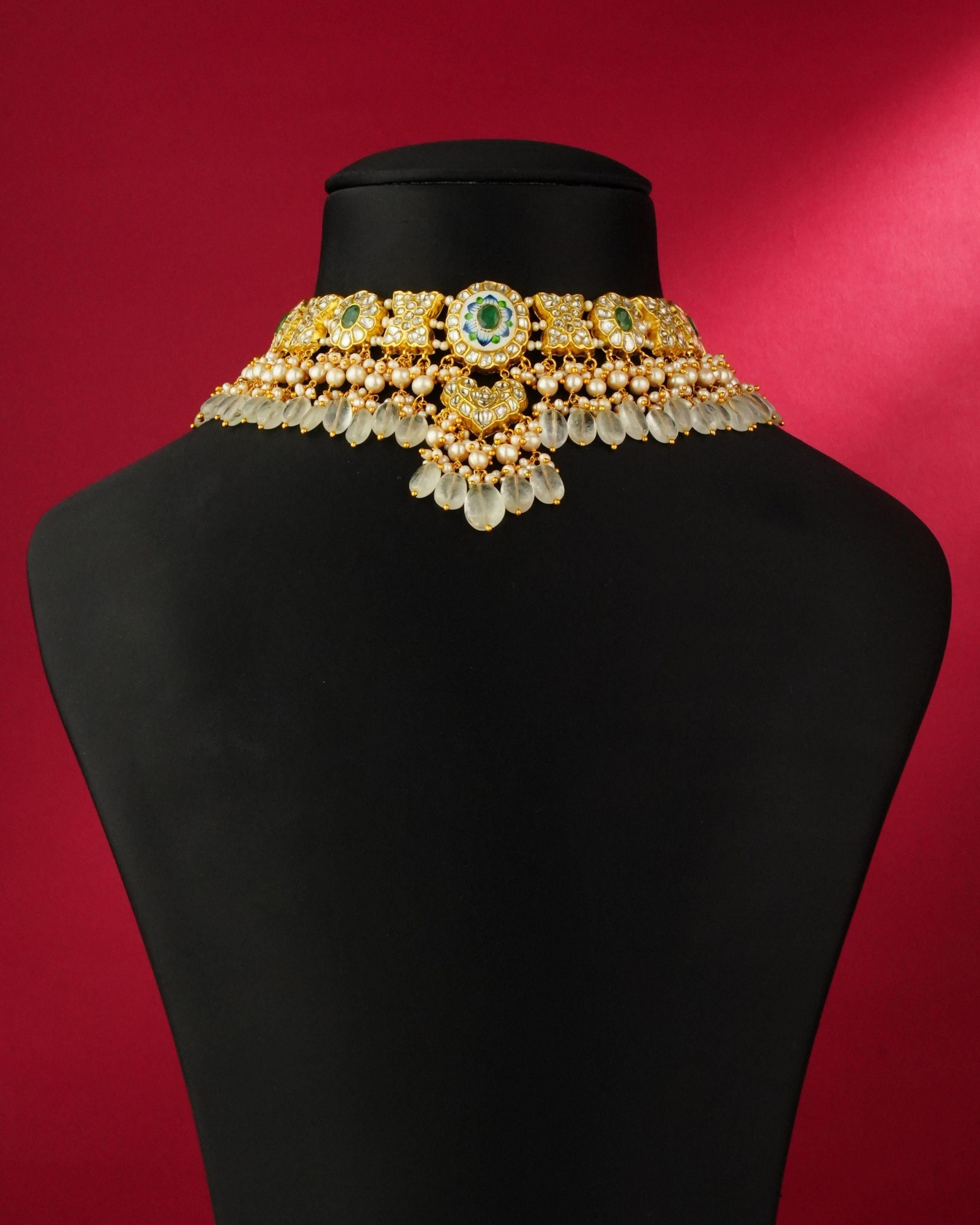 Pratiksha Polki Necklace