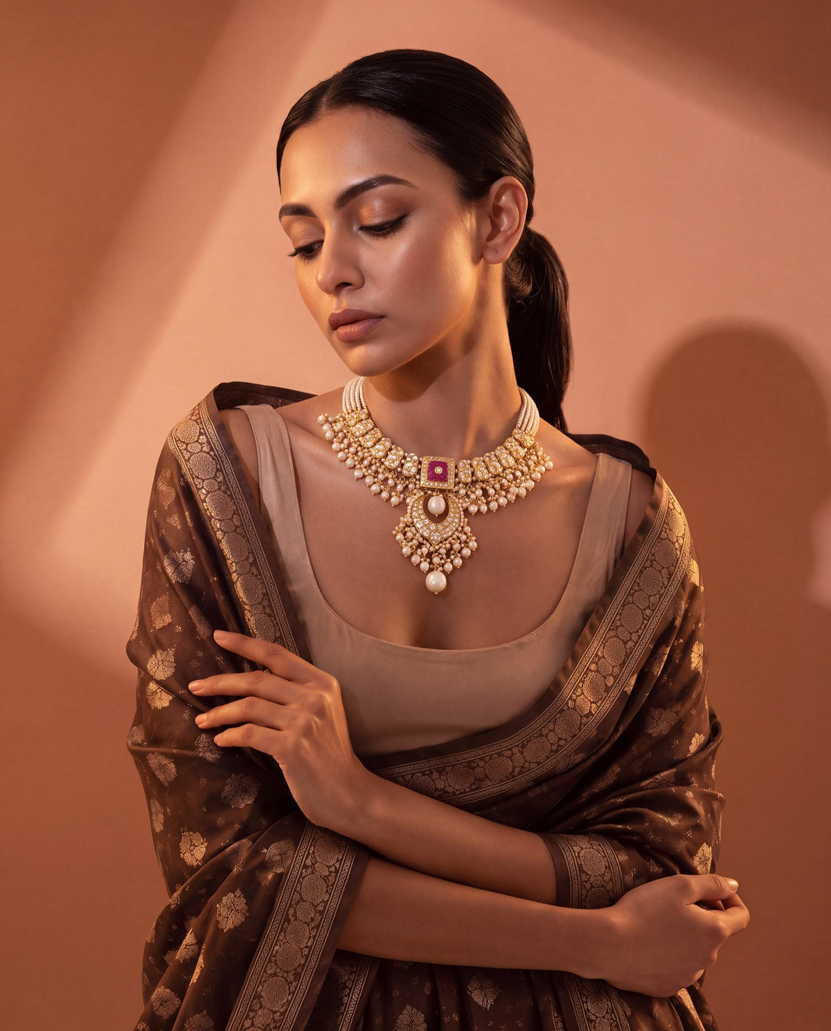 Shaila Polki Necklace