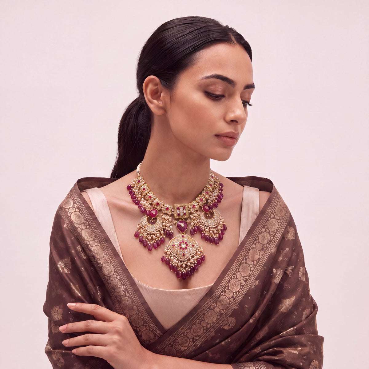 Shreya Polki Necklace