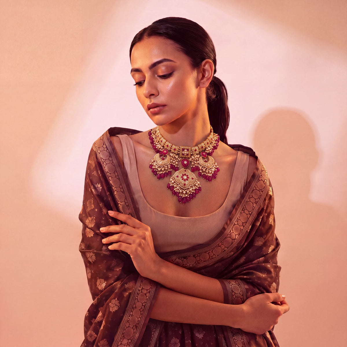 Shreya Polki Necklace