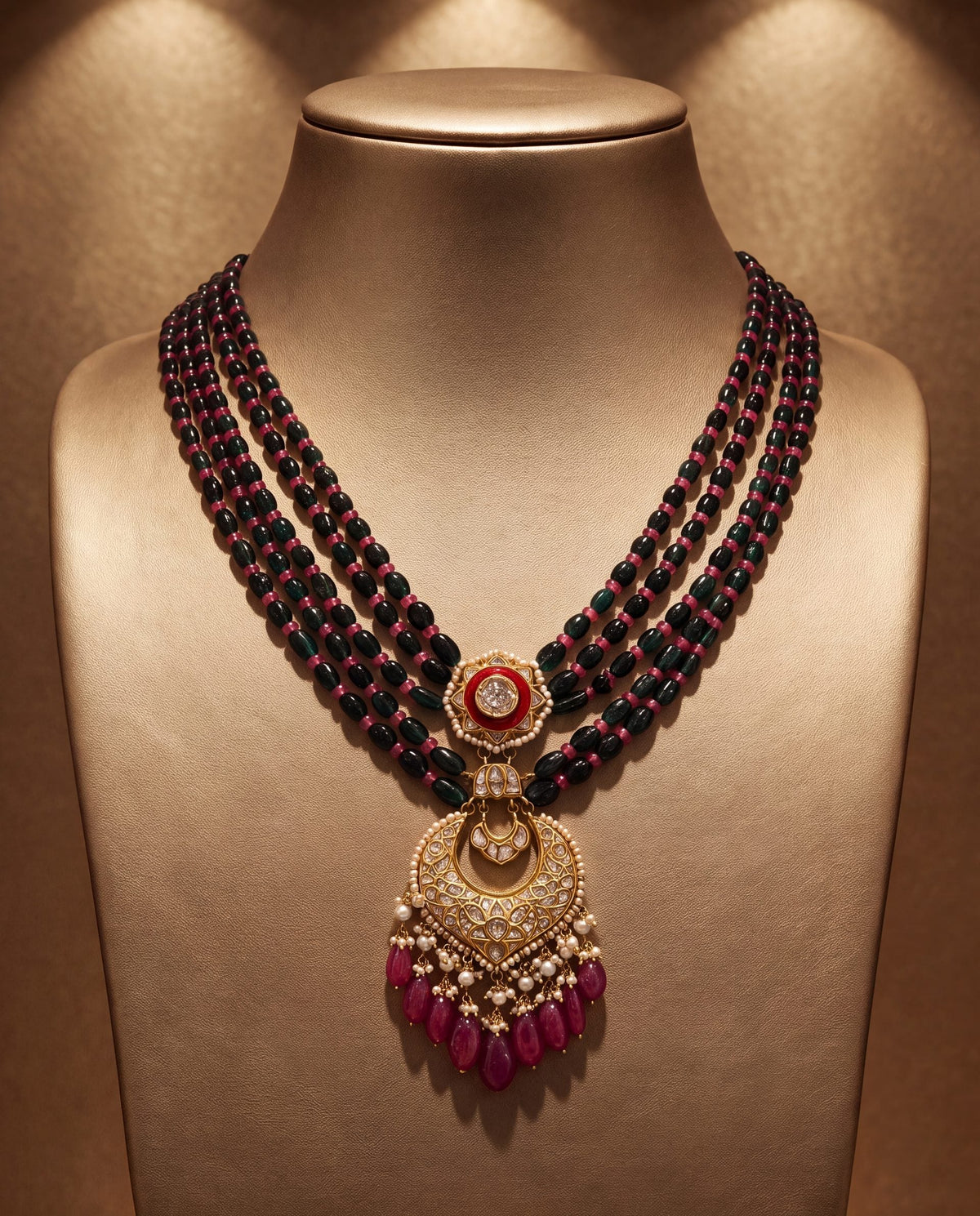 Neha Polki Bead Pendant