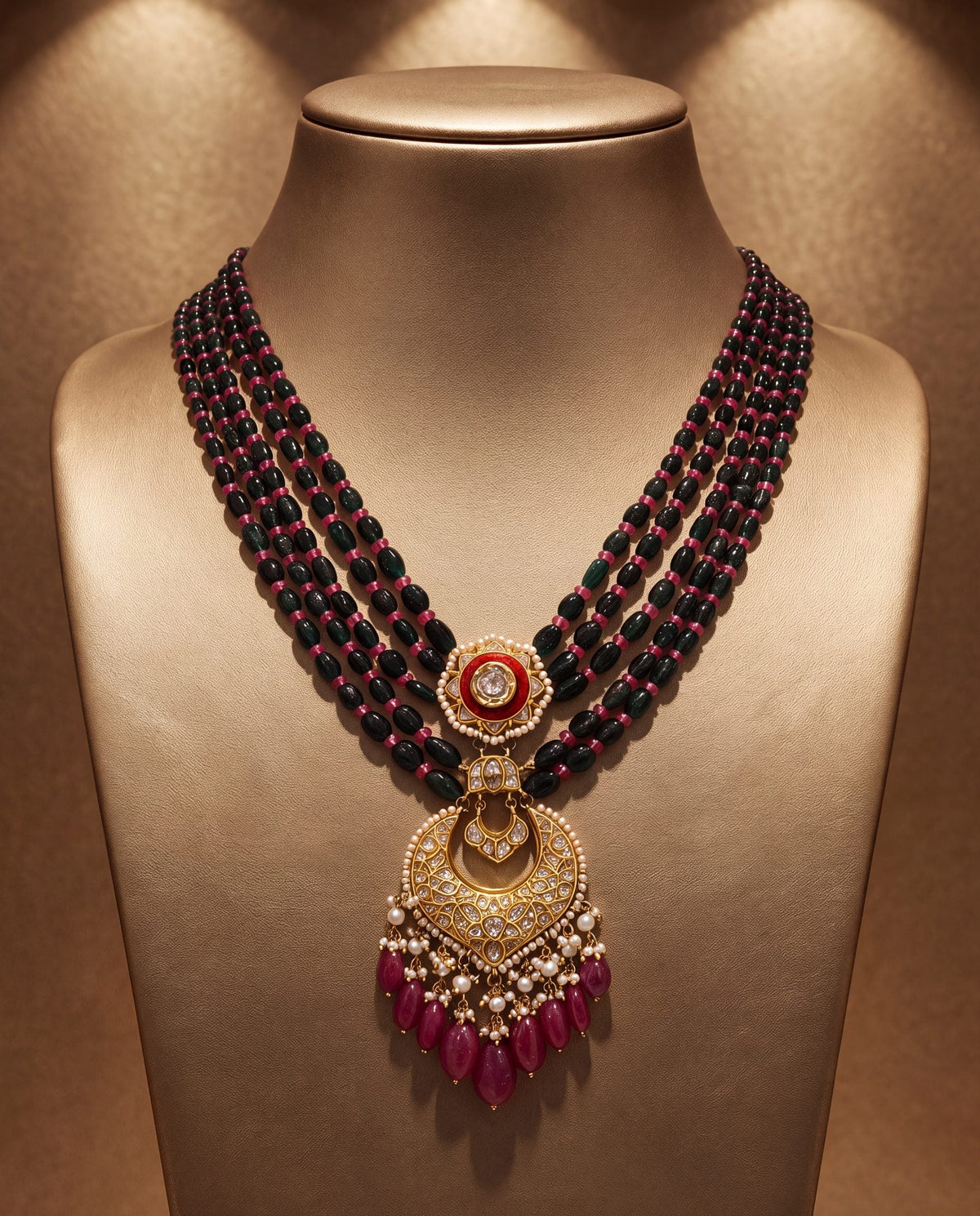 Neha Polki Bead Pendant