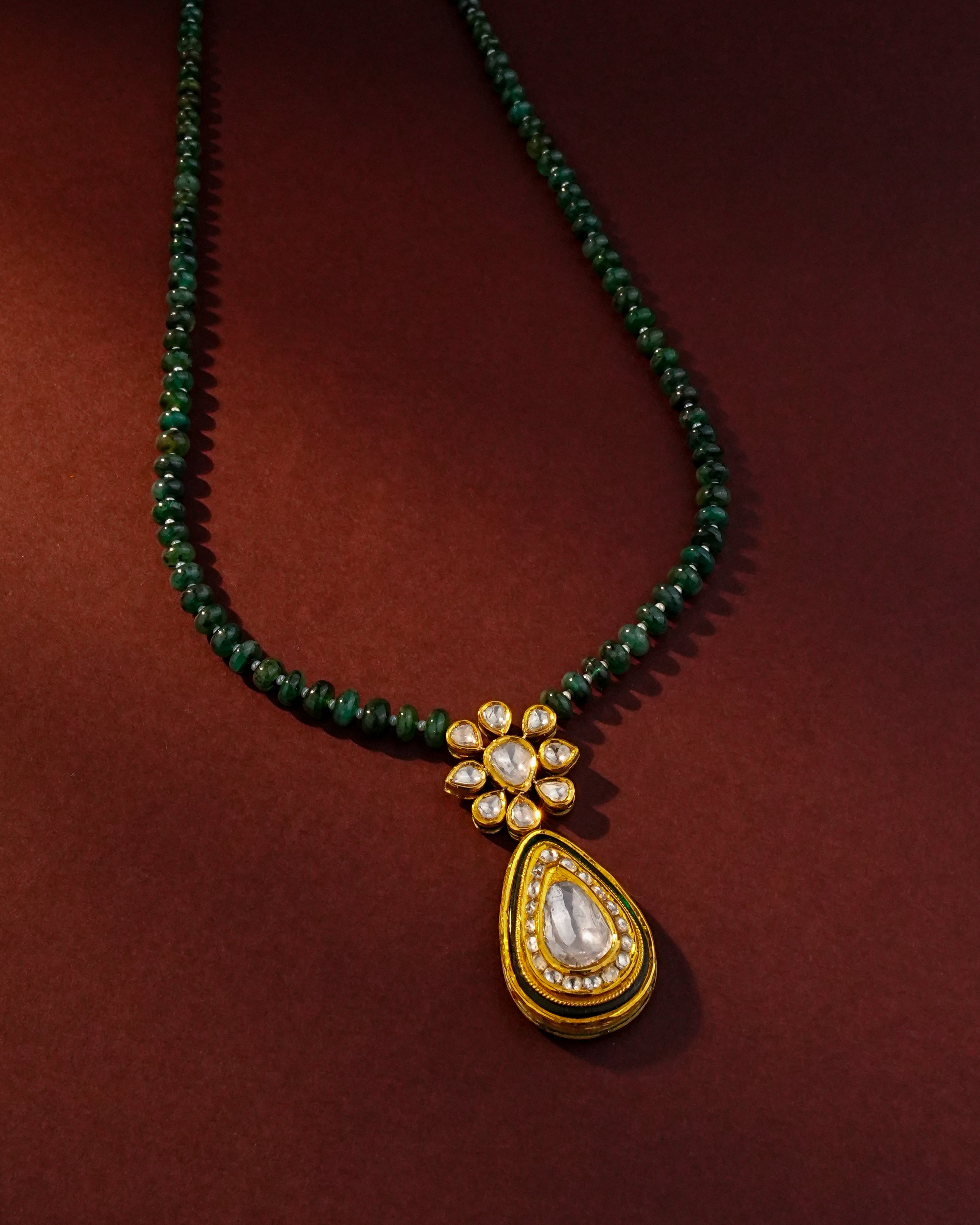 Kirti Polki Bead Pendant