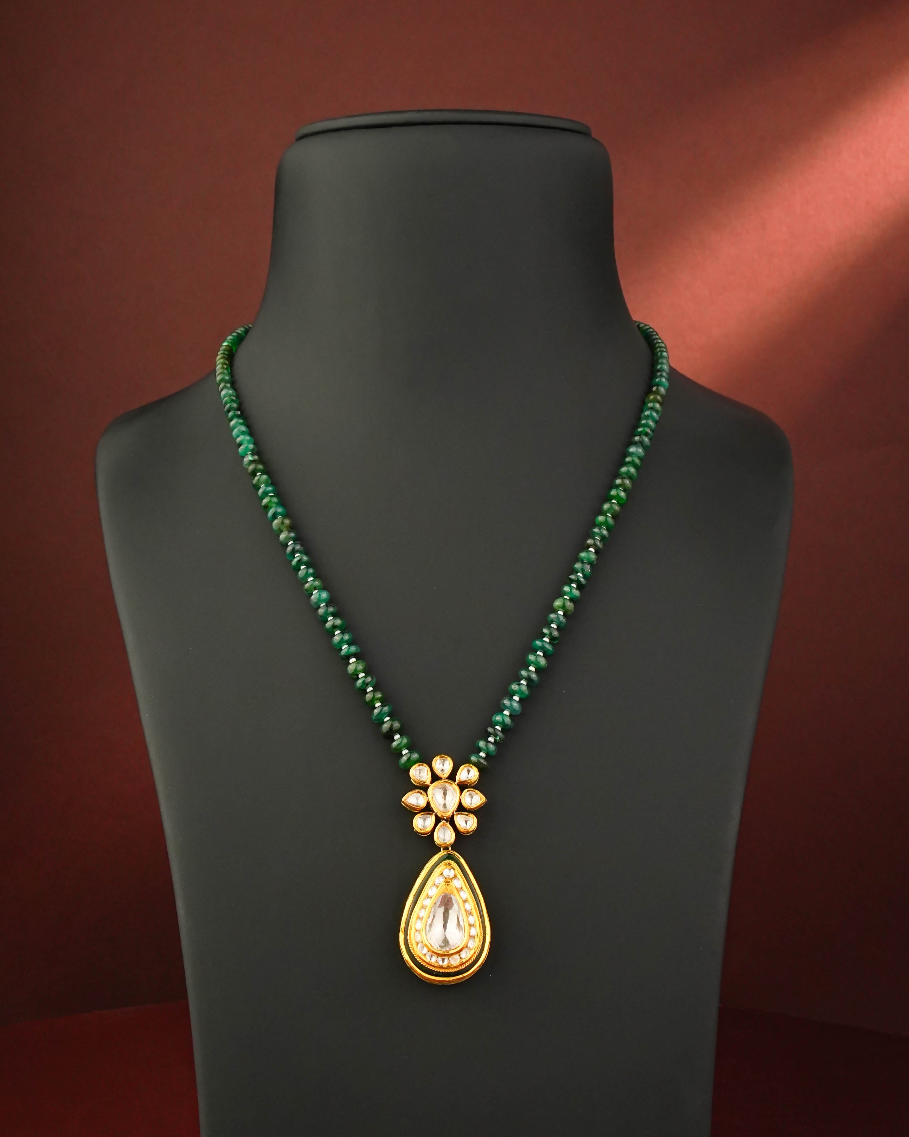 Kirti Polki Bead Pendant