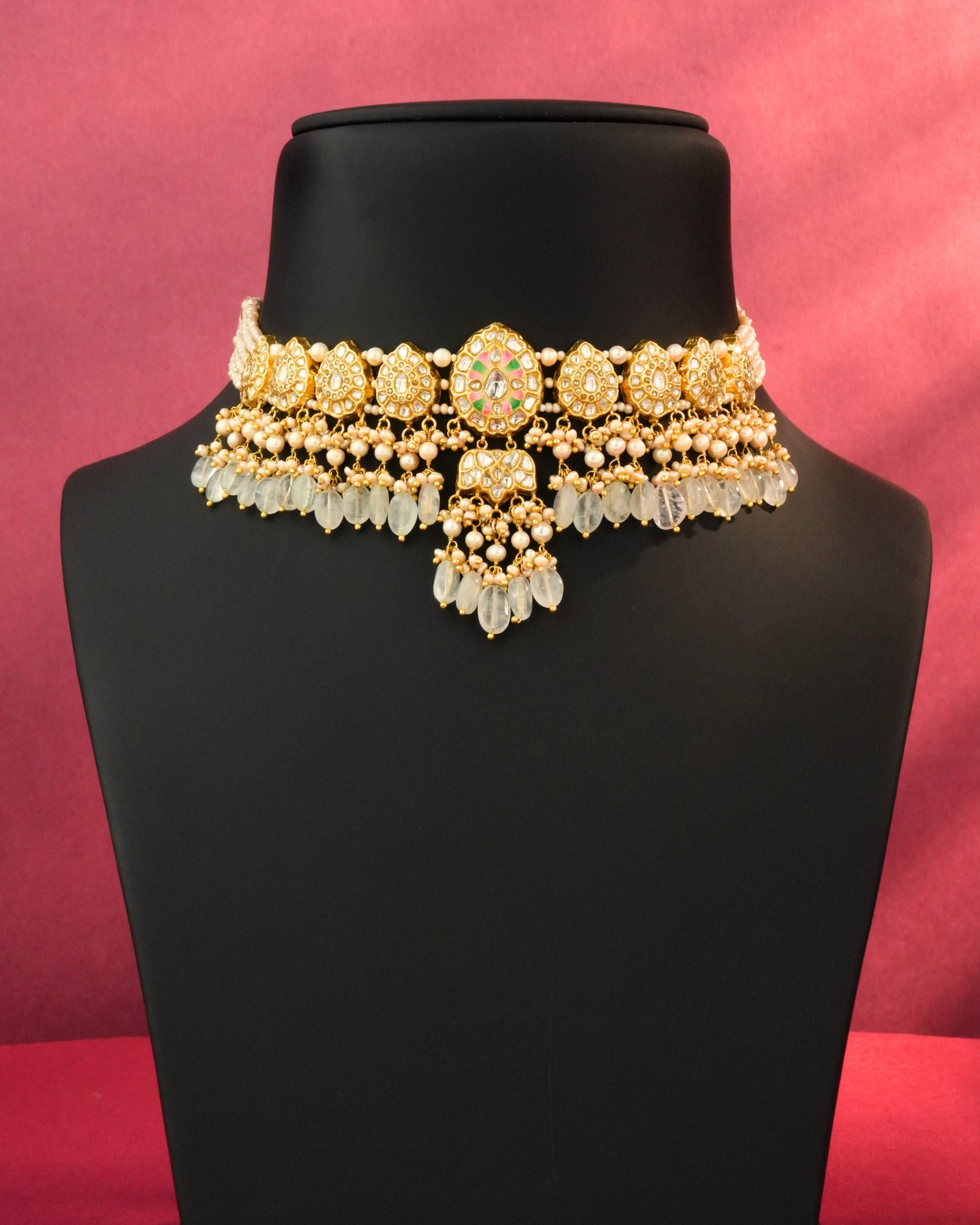 Lusina Polki Choker