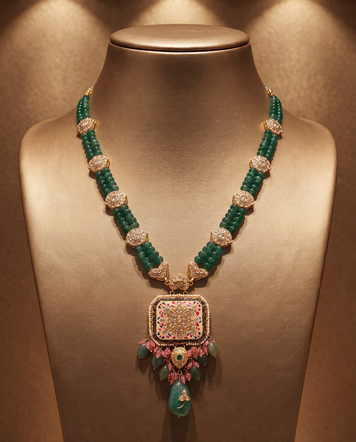 Eesha Polki Long Necklace