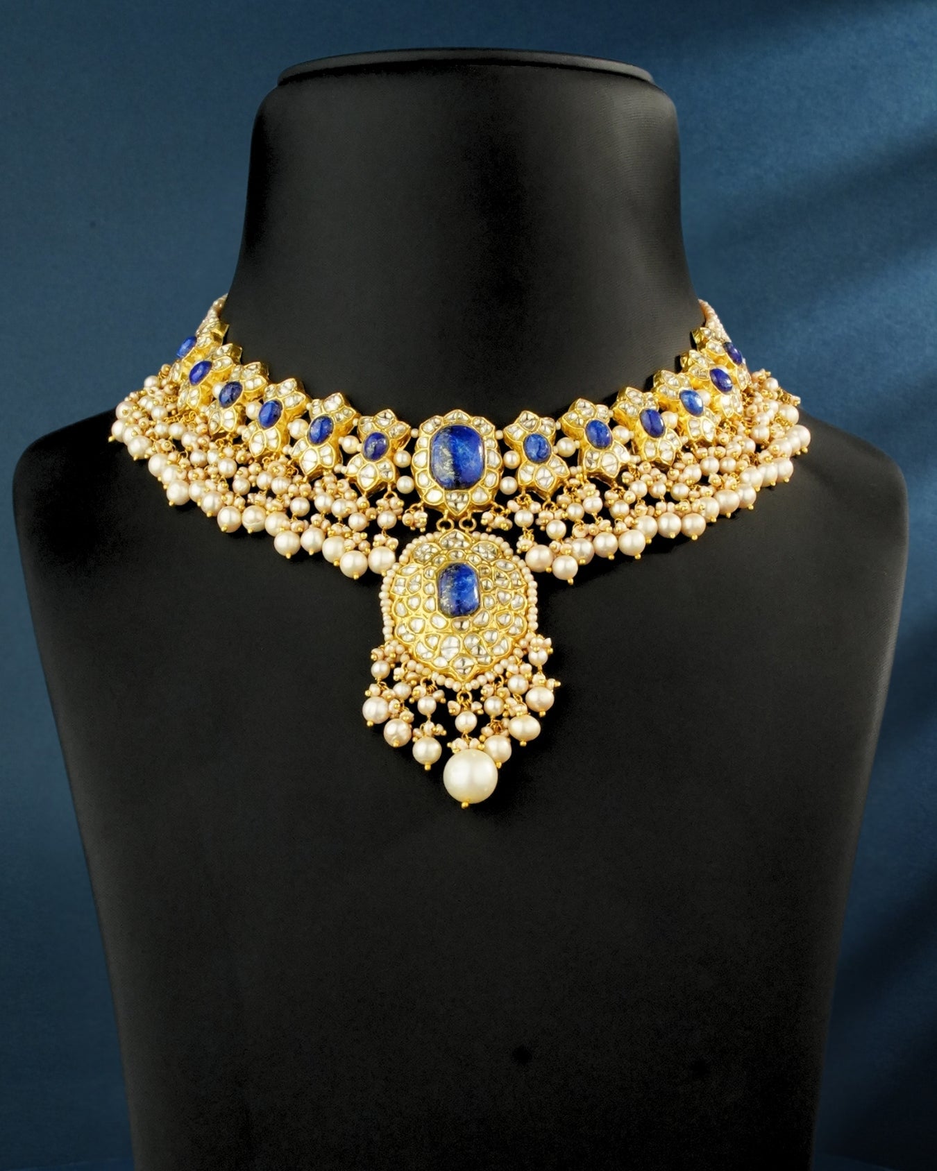 Zeenat Polki Necklace