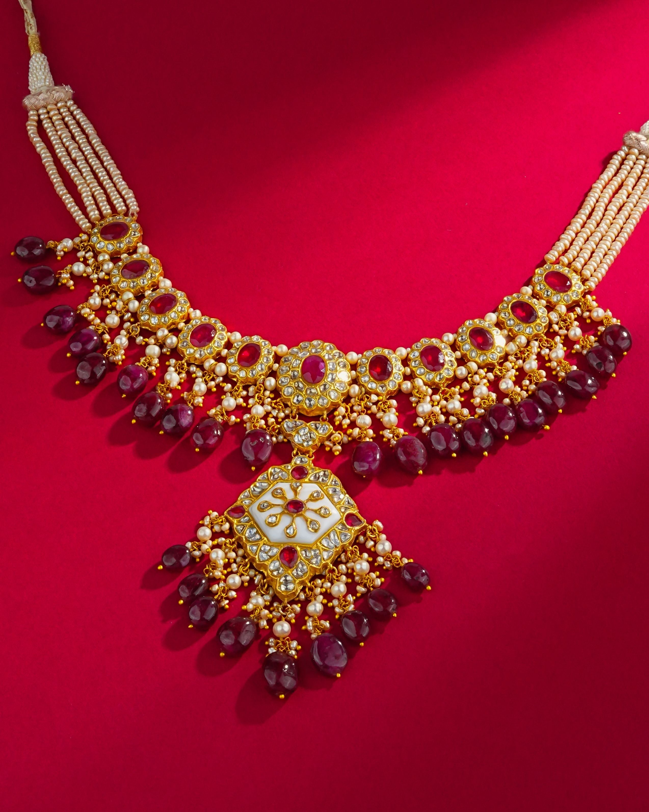 Nadiya Polki Necklace