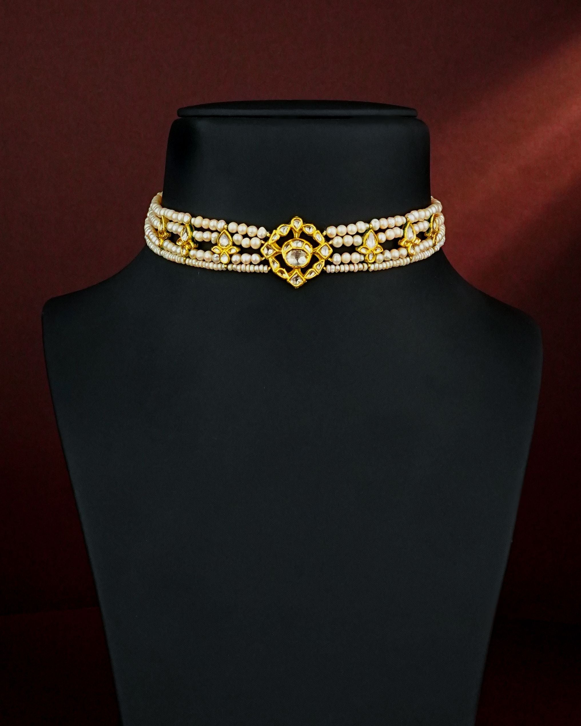 Madhya Polki Necklace