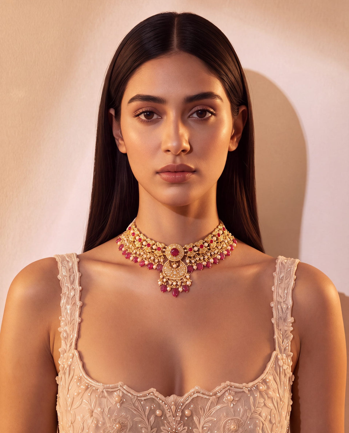 Shyla Polki Necklace