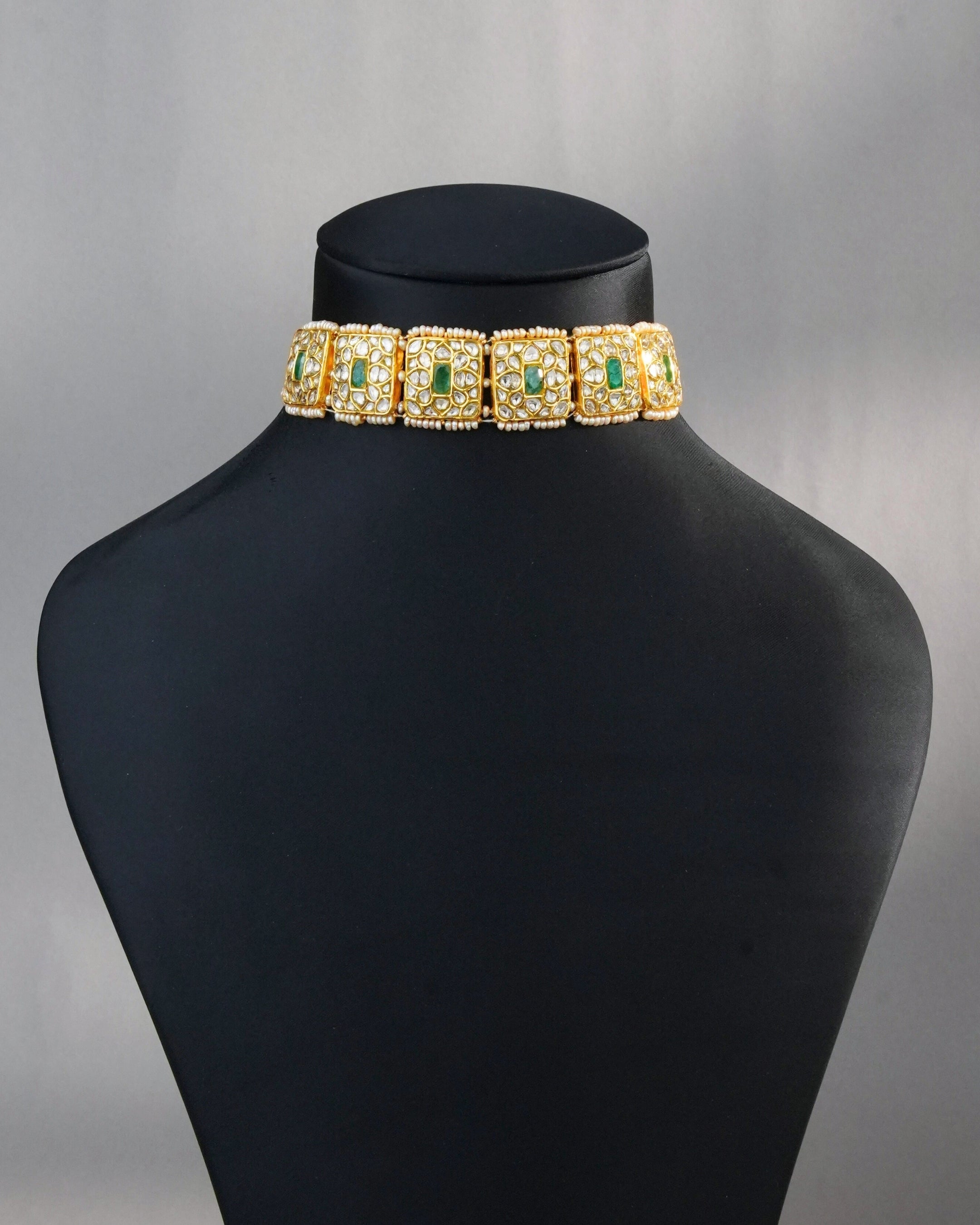 Kaumudi Polki Choker - NO ORDERS