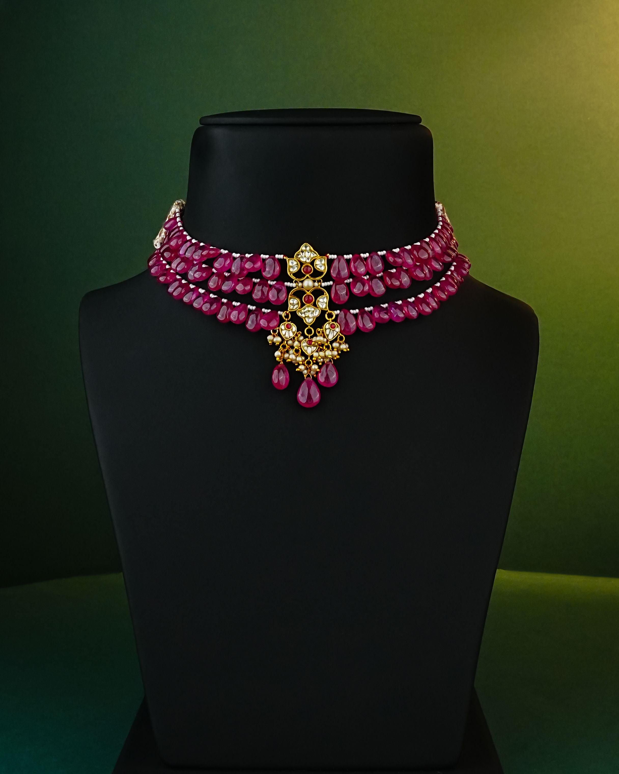 Saisha Polki Bead Choker