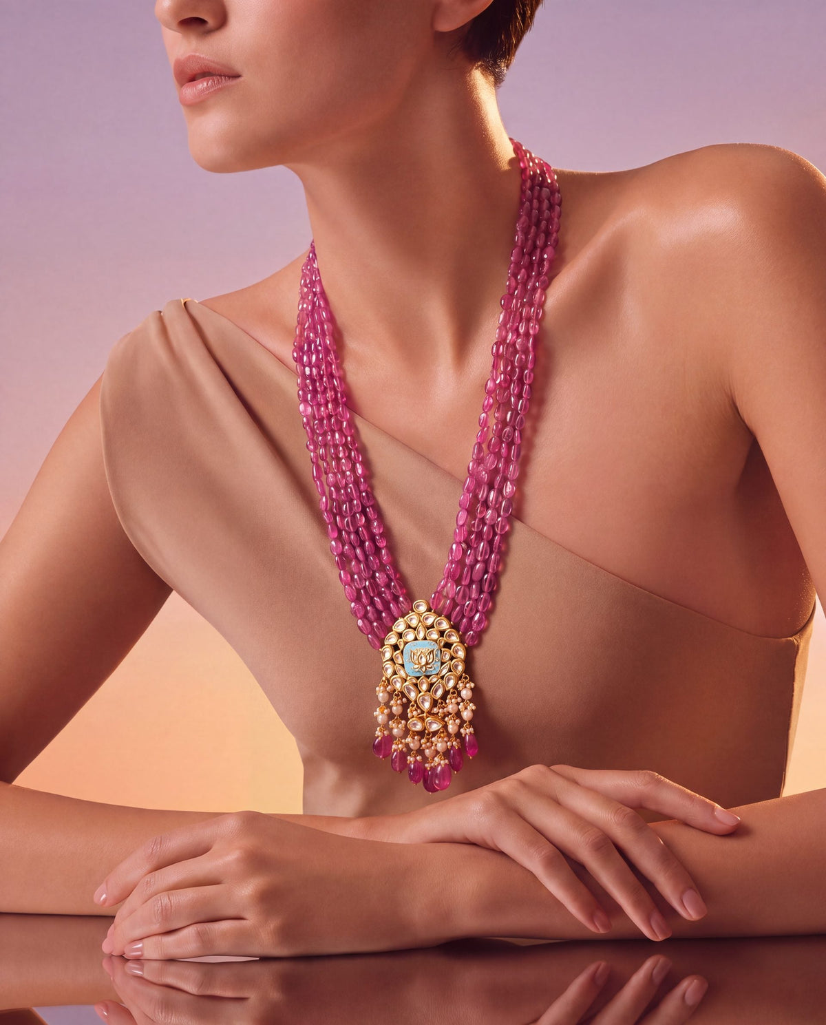 Eesha Polki Bead Pendant