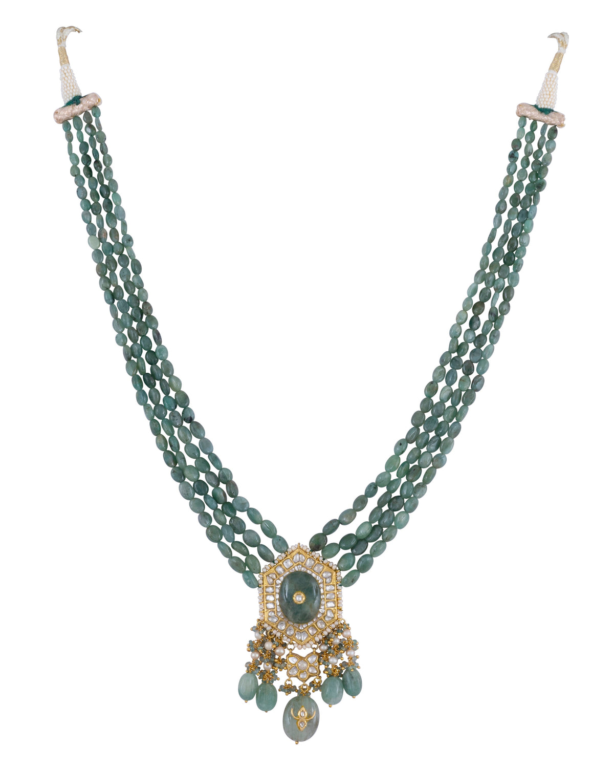 Alpa Polki Bead Pendants