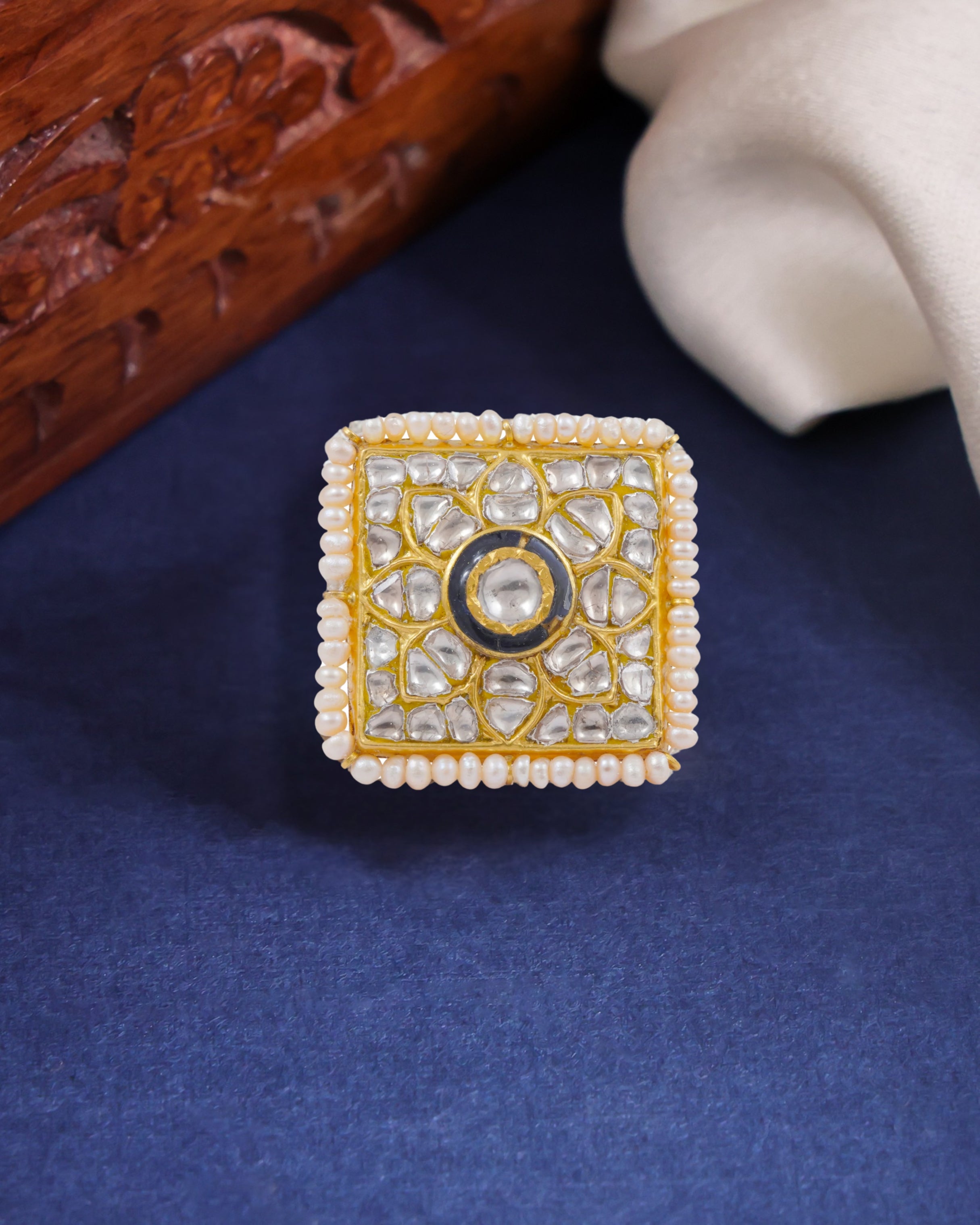 Clementine Polki Ring