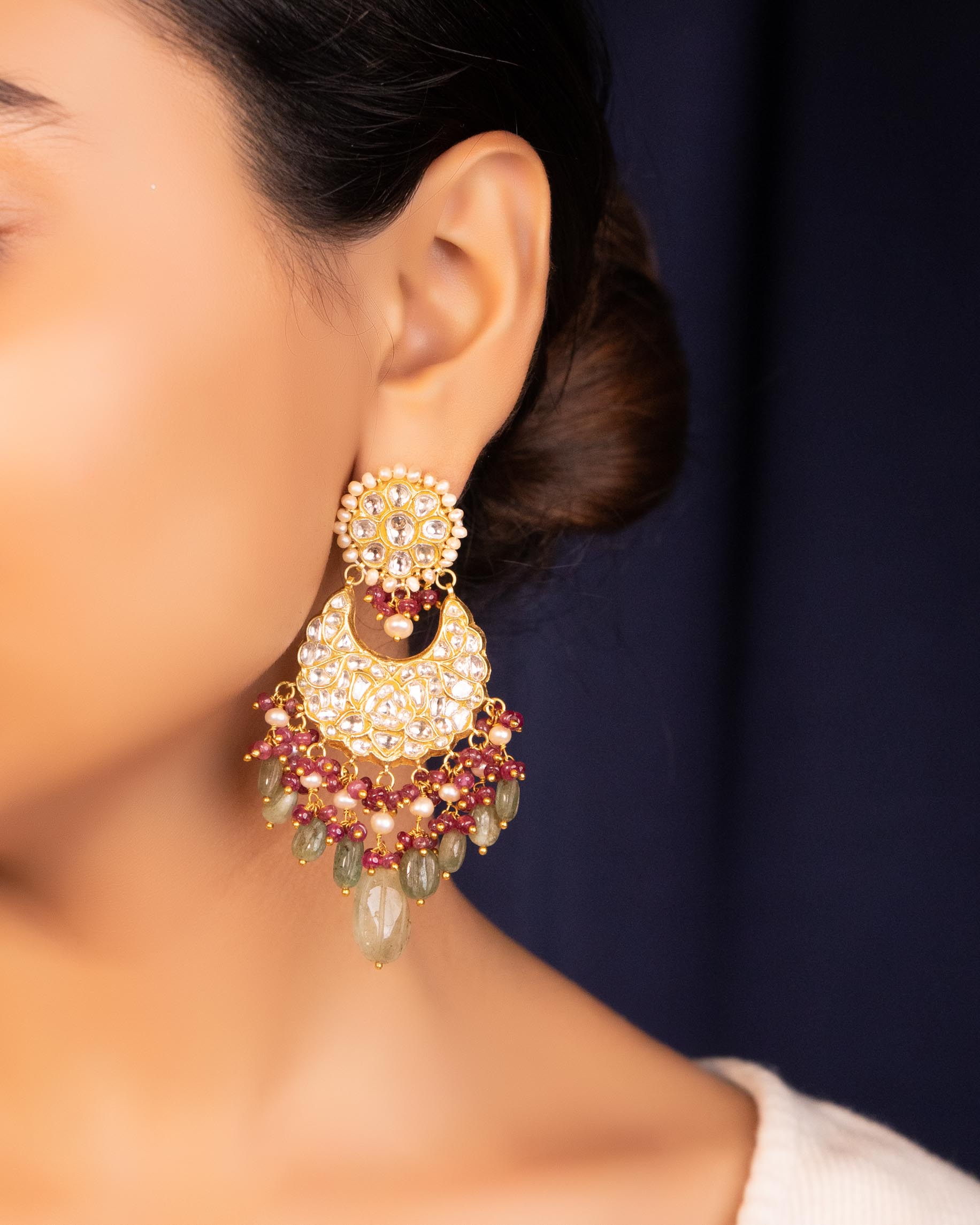 Rasika Polki Chandbalis