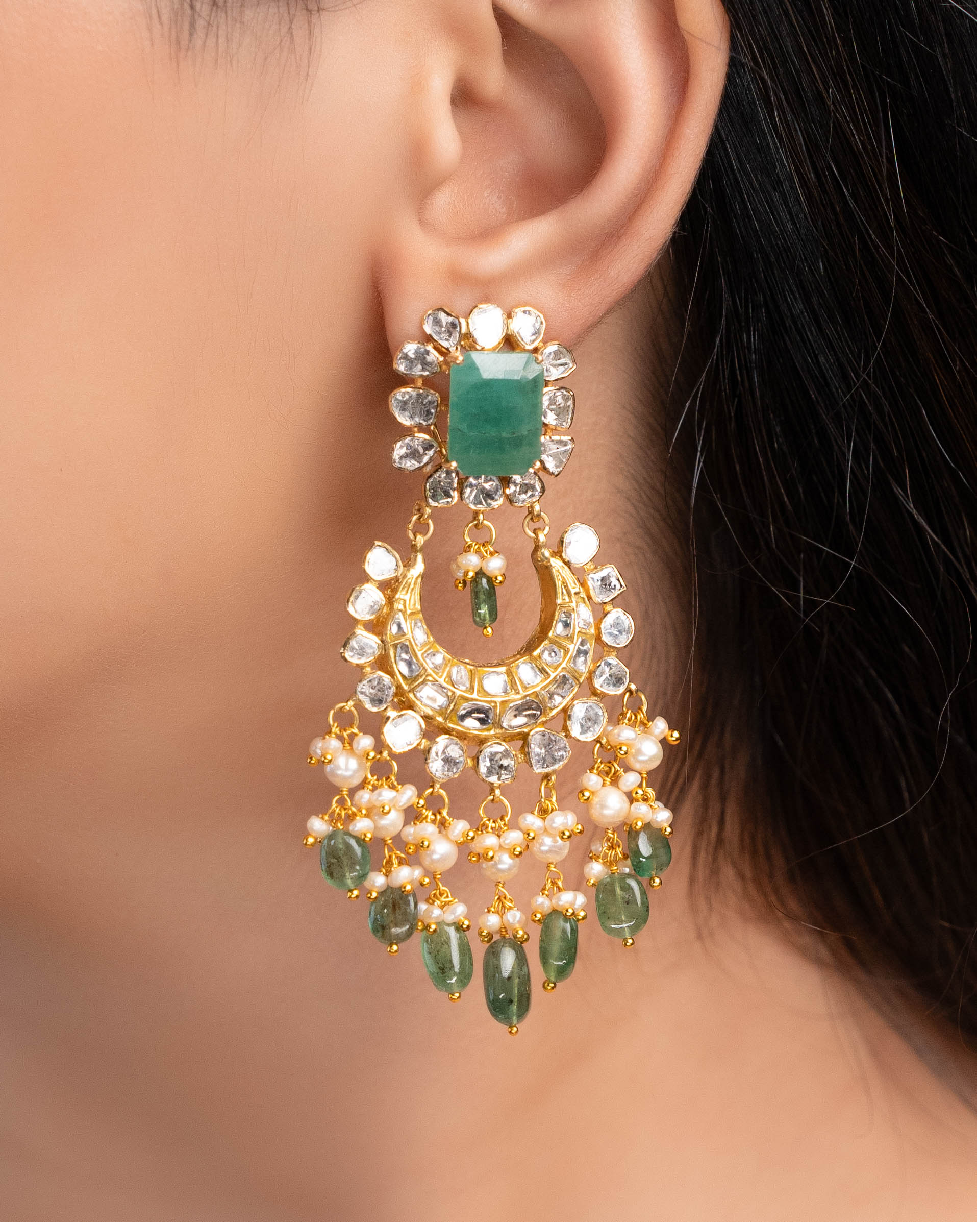 Shrida Polki Chandbalis