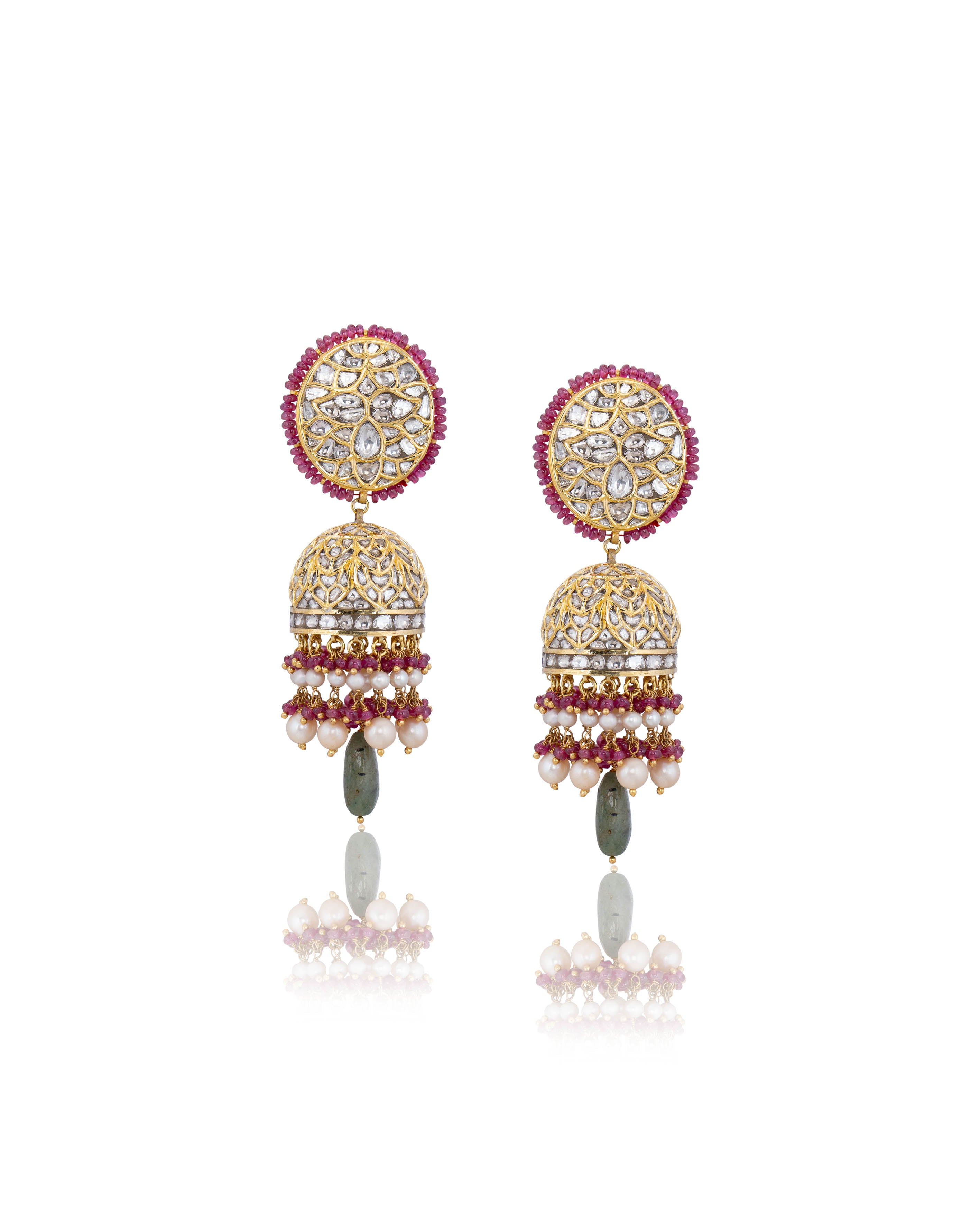 Anamika Polki Jhumkas