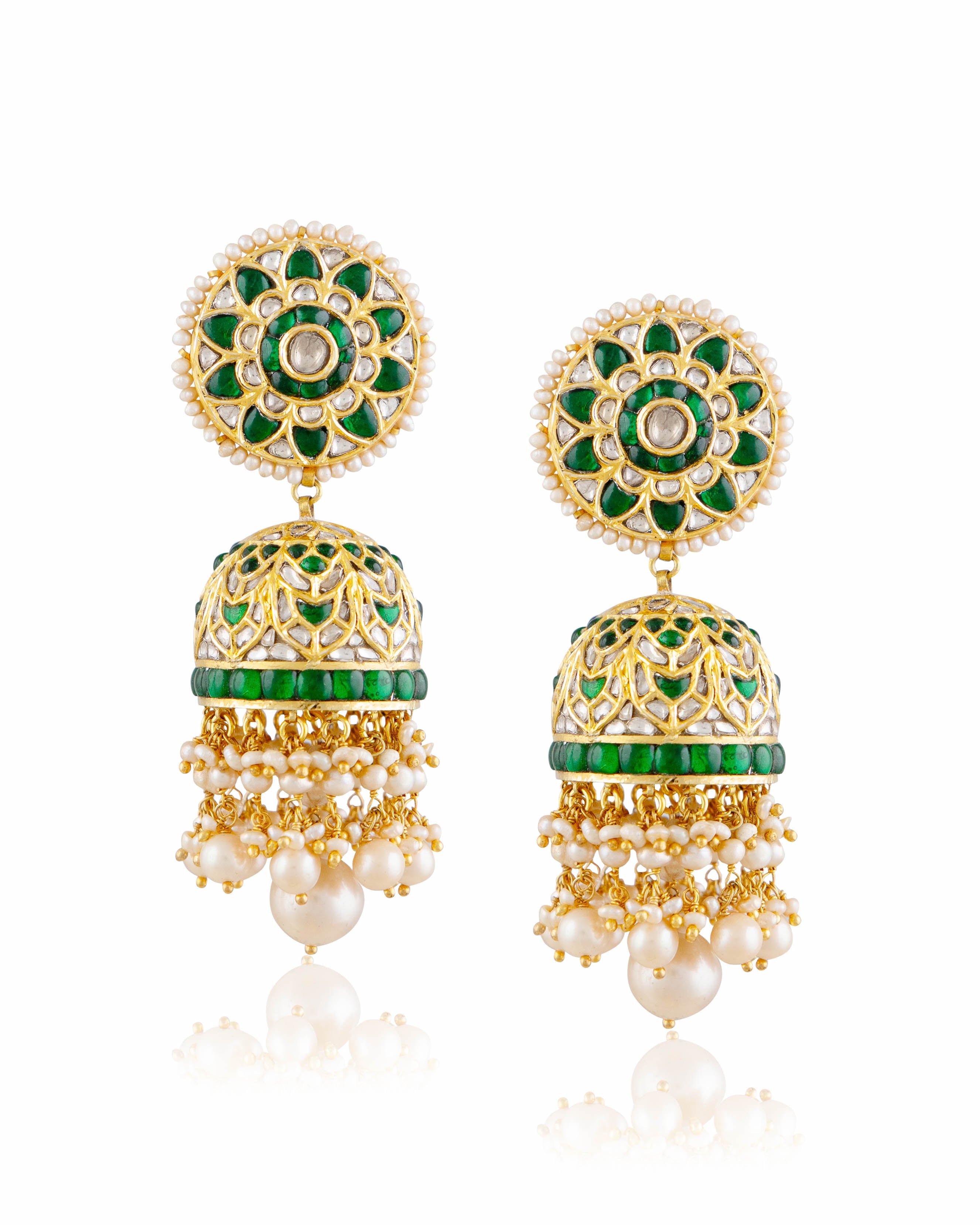 Arwa Polki Jhumkas