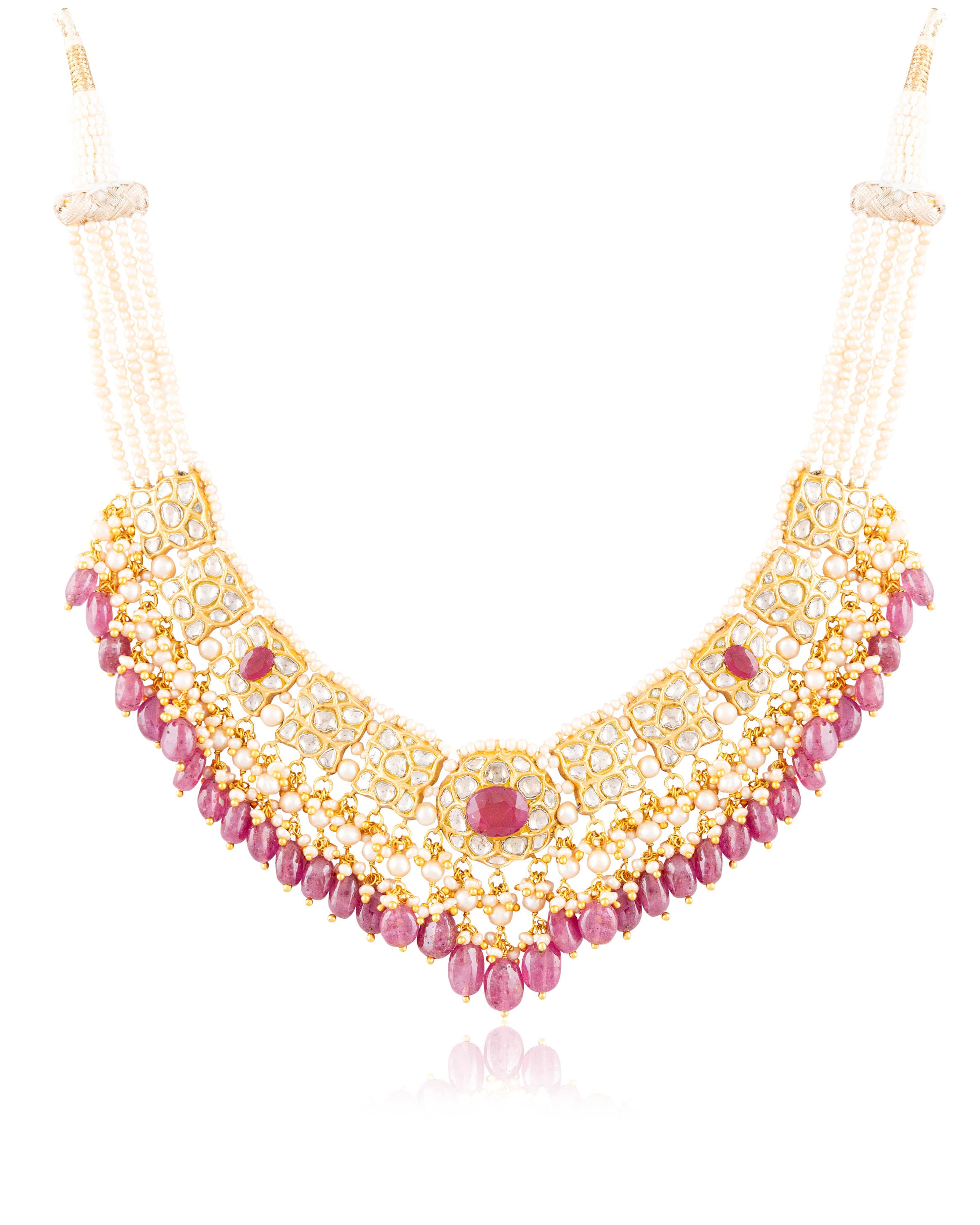 Metanshi Polki Necklace