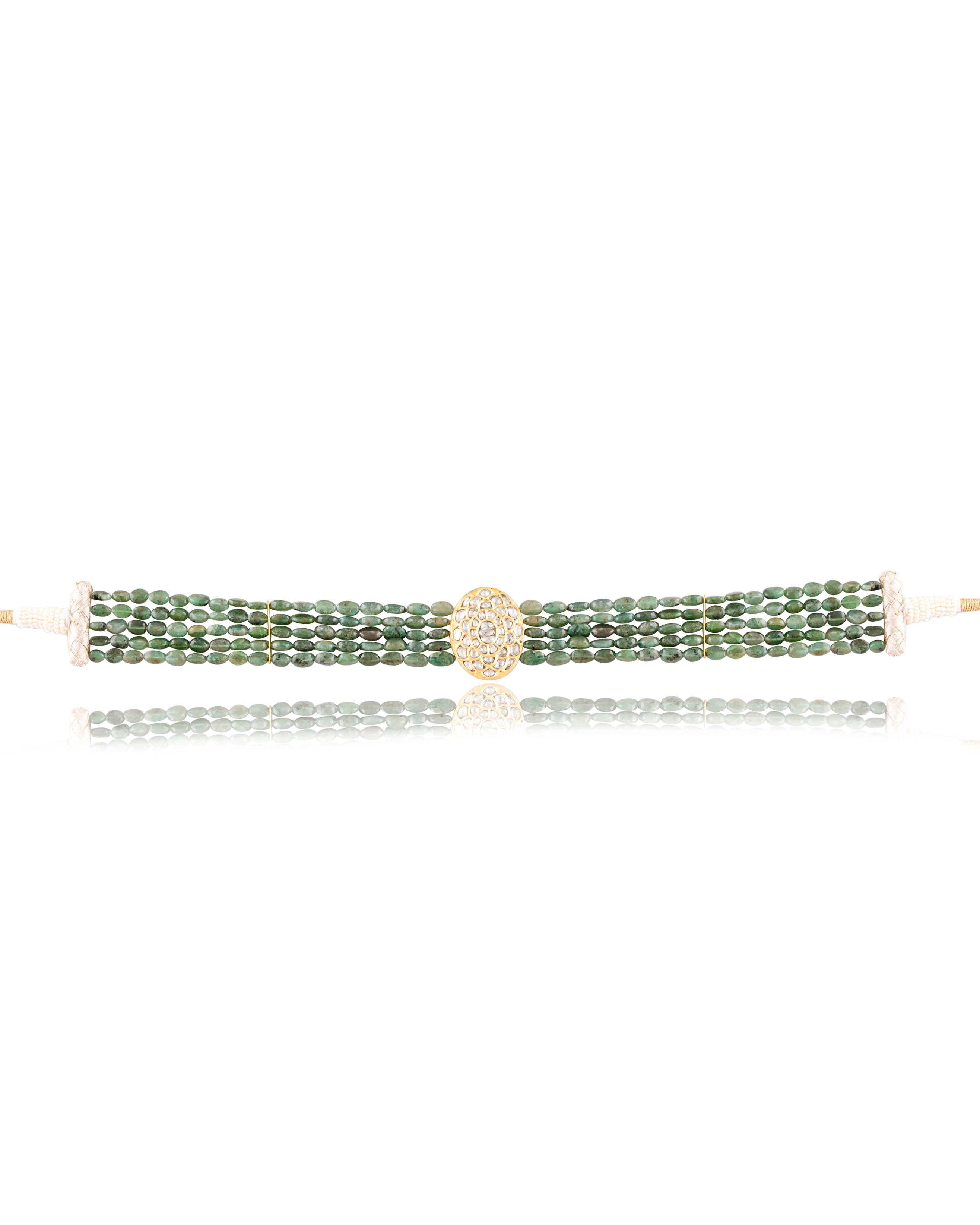 Latasha Polki Bead Choker