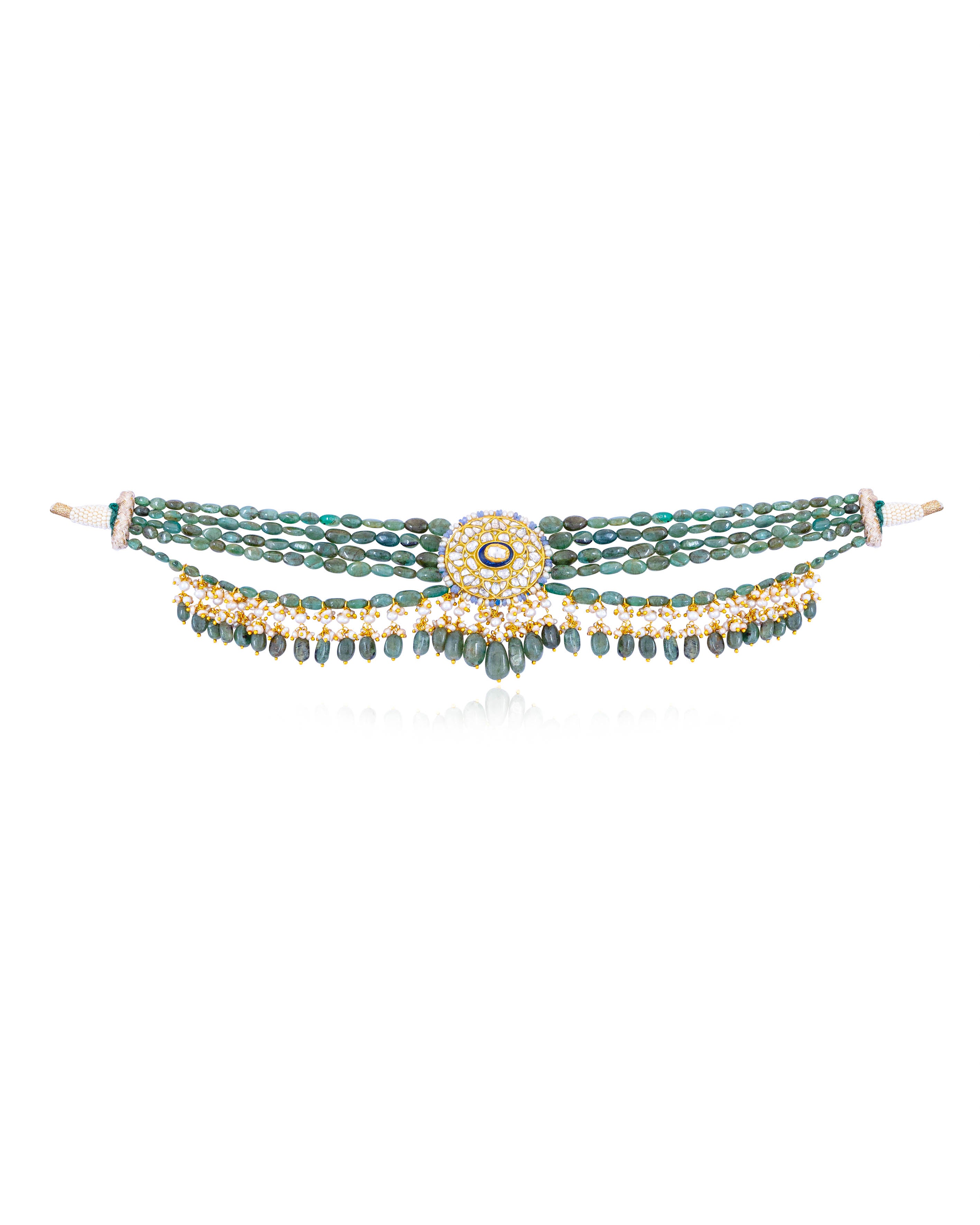 Latika Polki Bead Choker