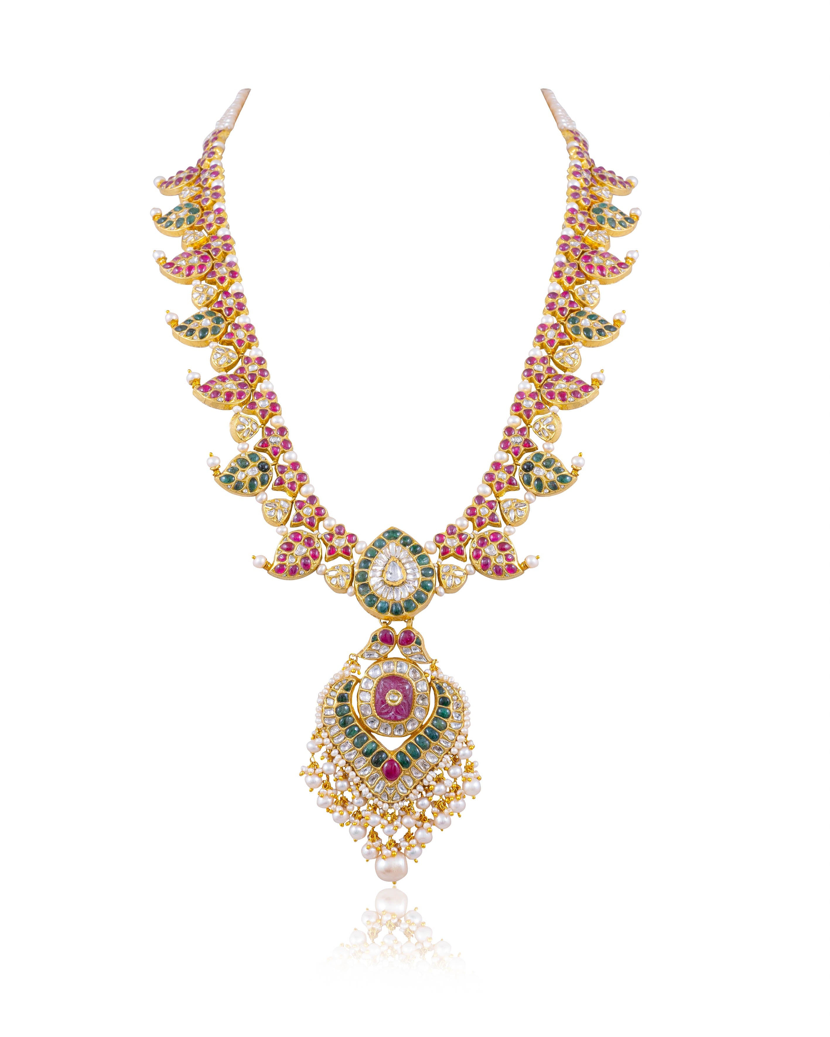 Prachi Polki Long Necklace - NO ORDERS