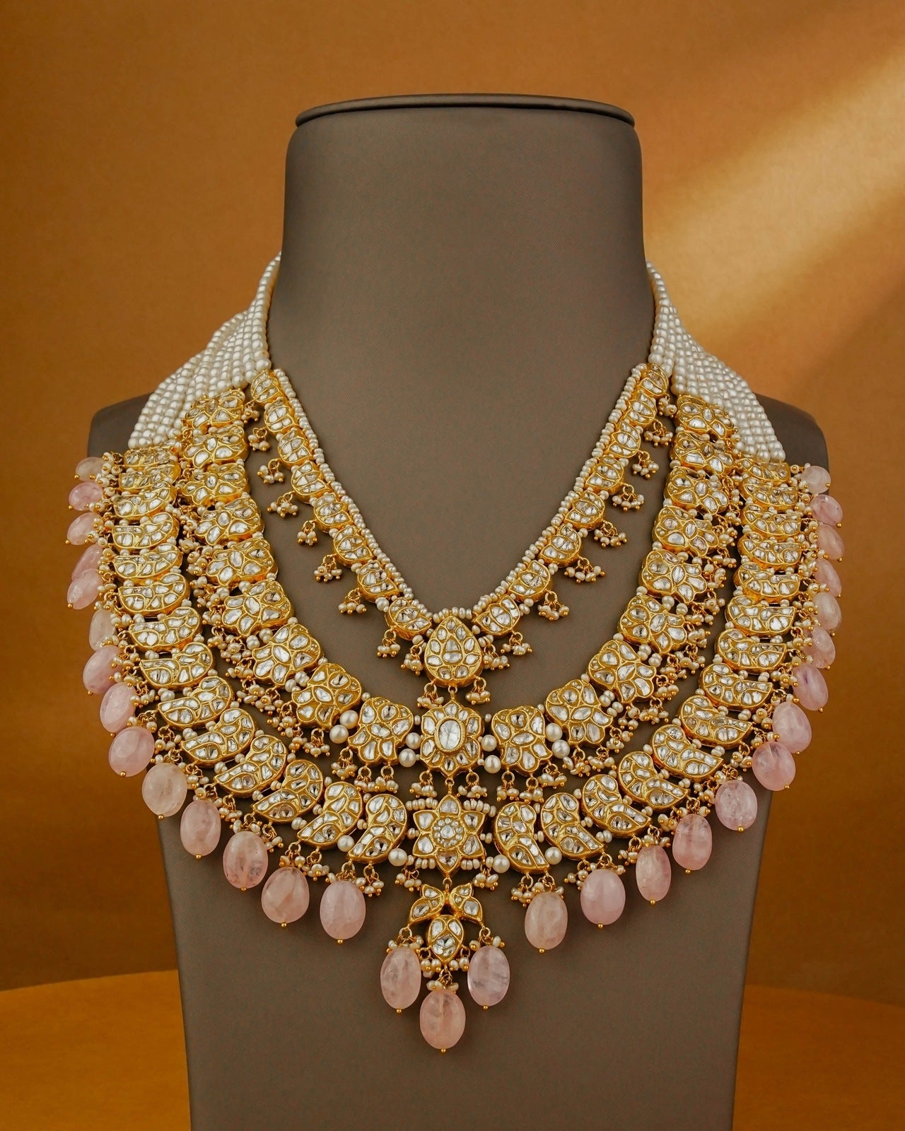 Riva Polki Long Necklace