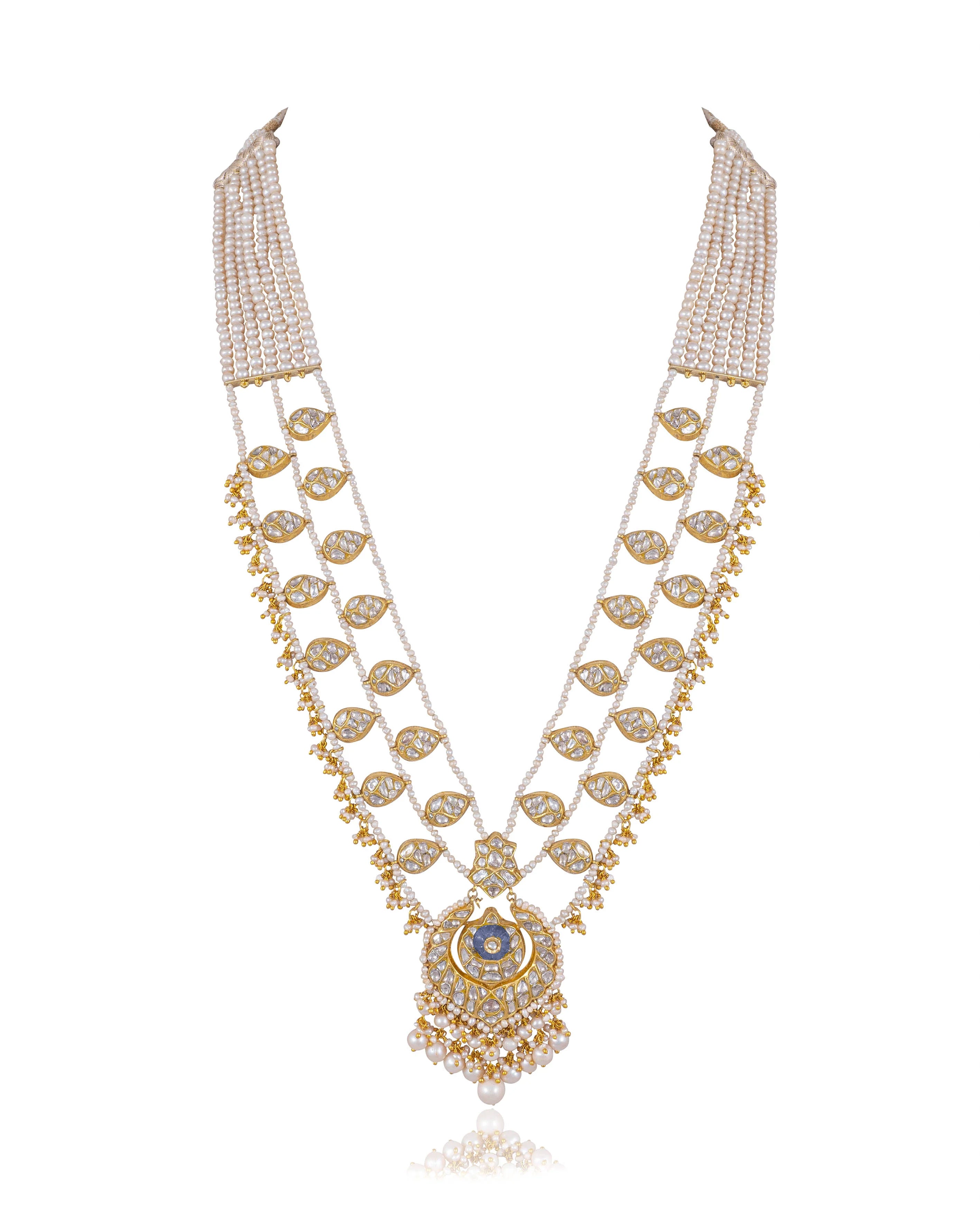 Sonali Polki Long Necklace