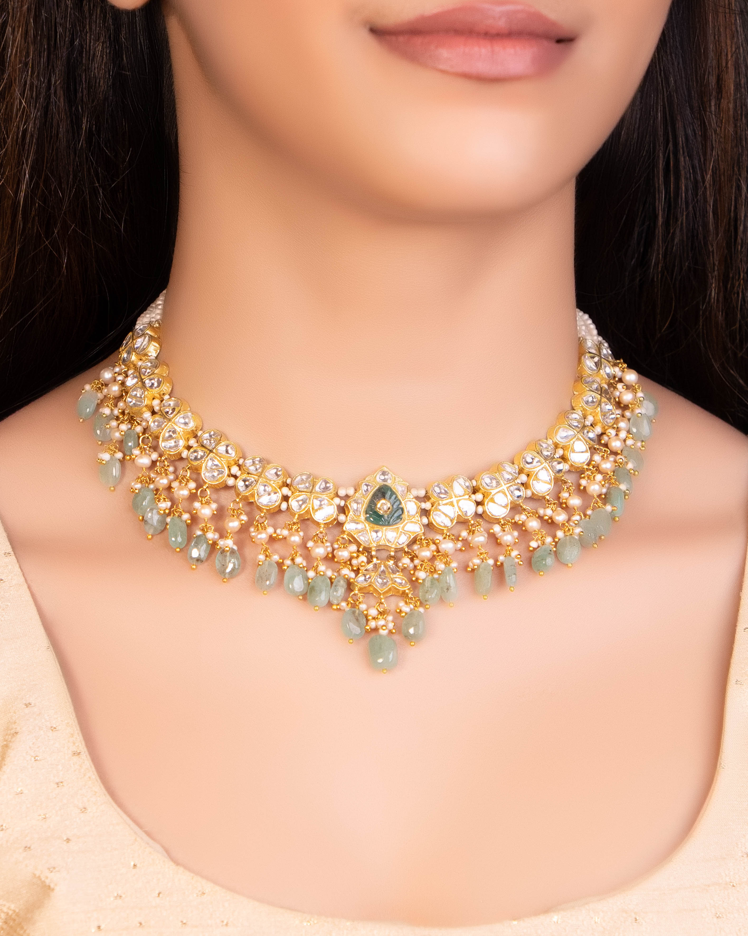 Khushi Polki Necklace