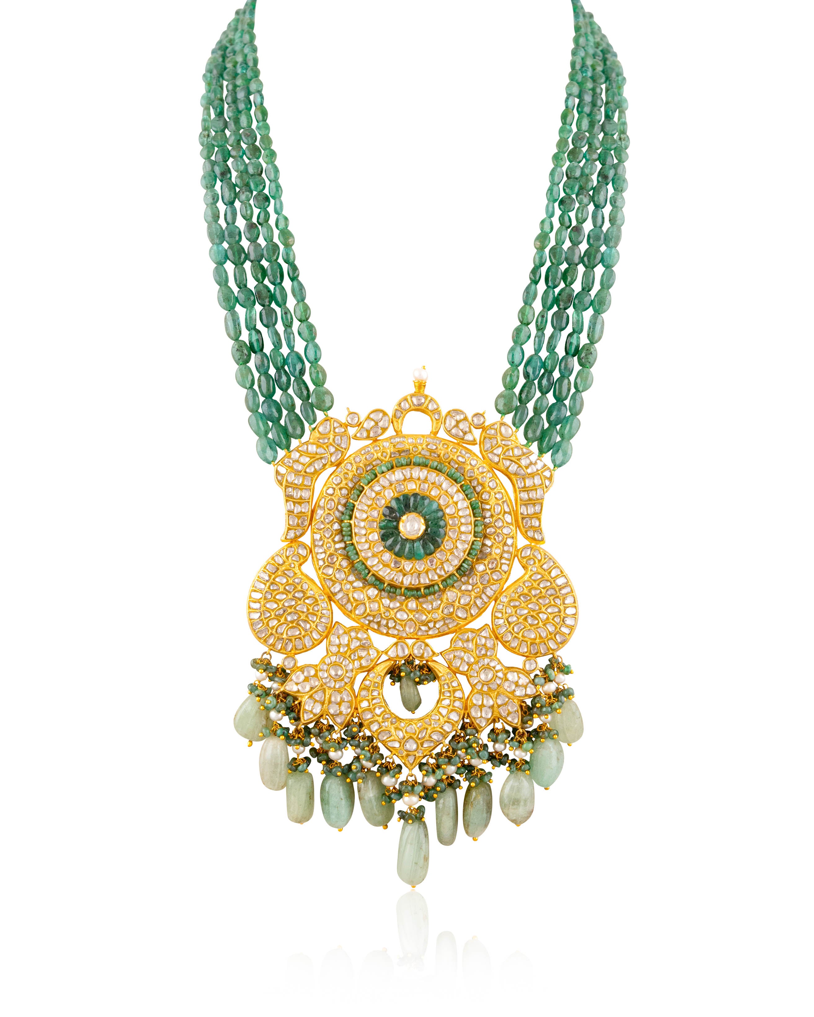 Sumitra Polki Bead Pendant