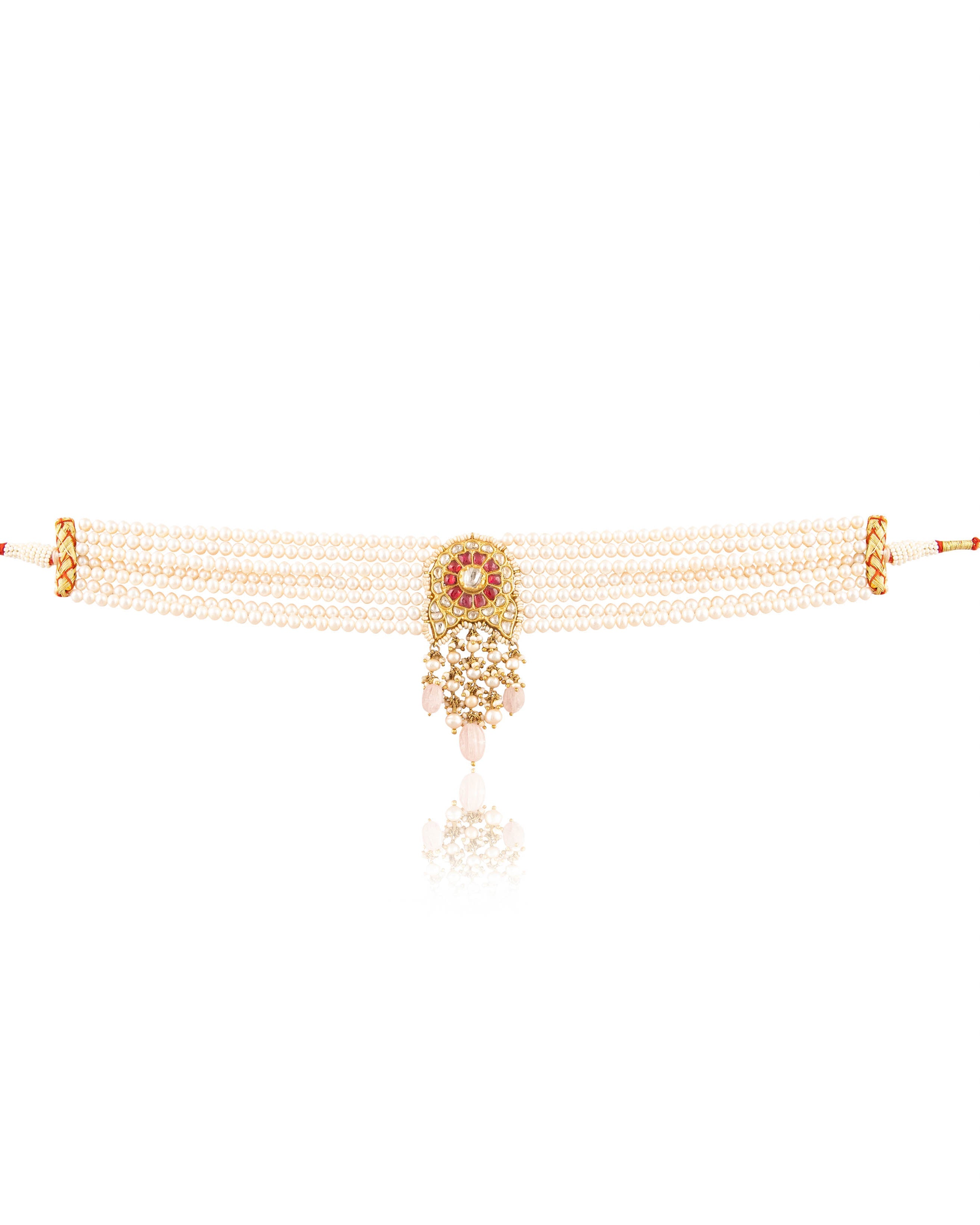 Riya Polki Bead Choker - NO ORDERS