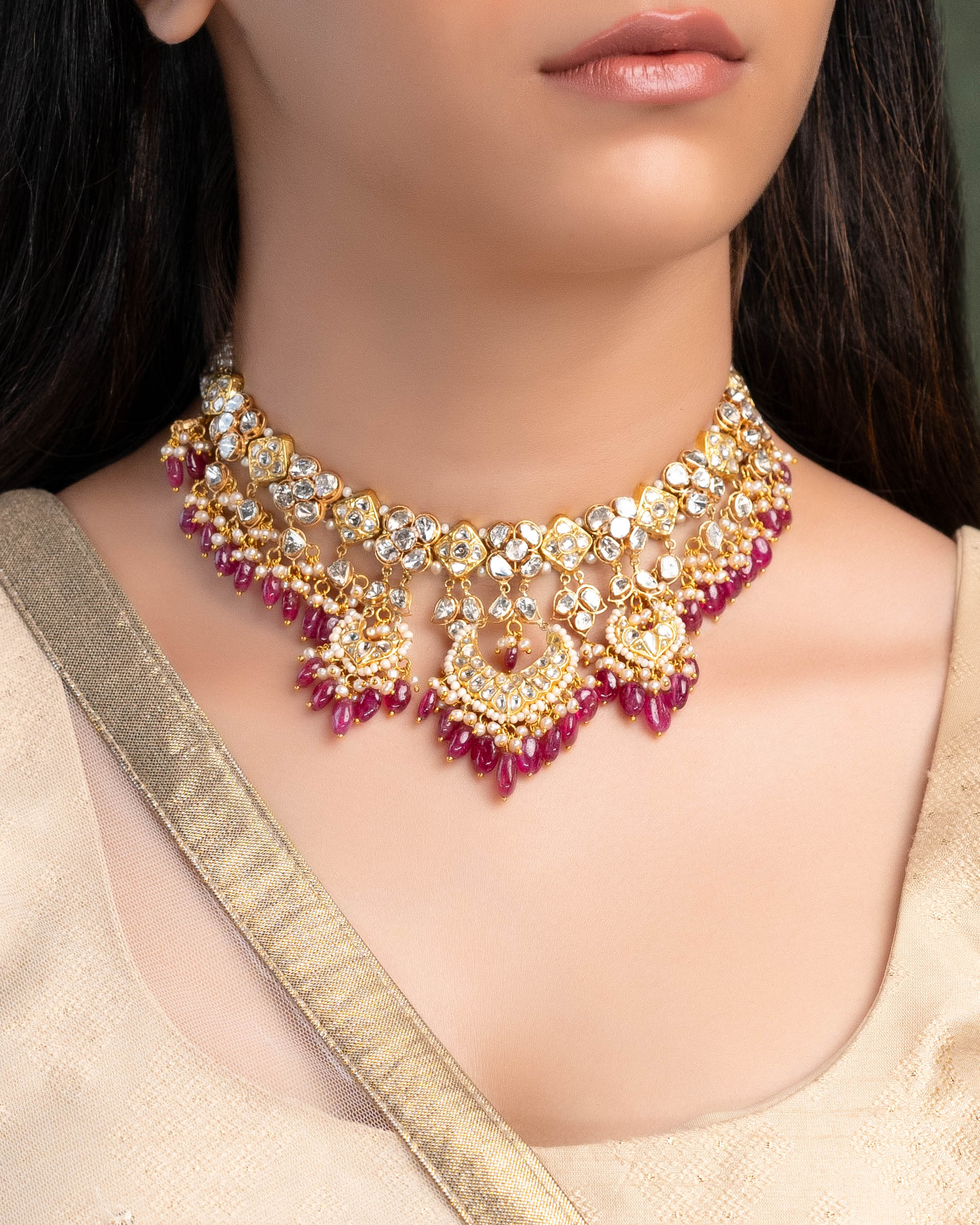 Ruha Polki Necklace