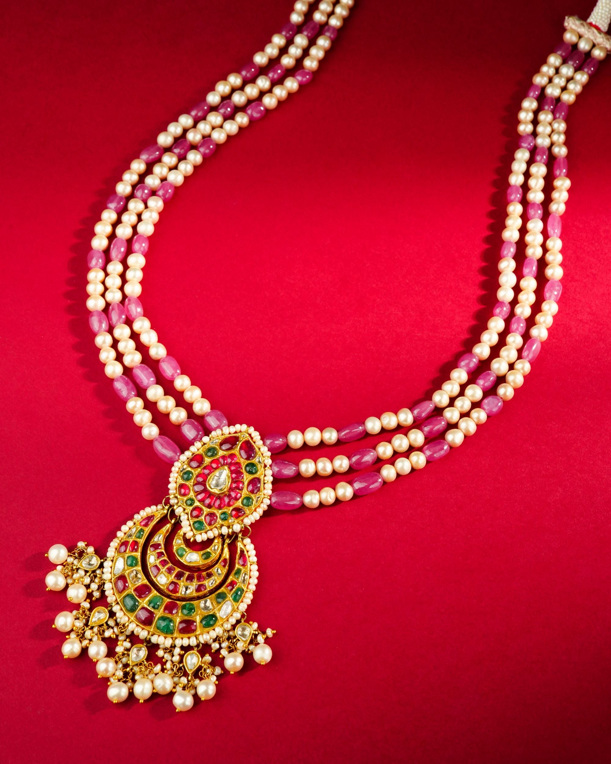 Raksha Polki Bead Pendant