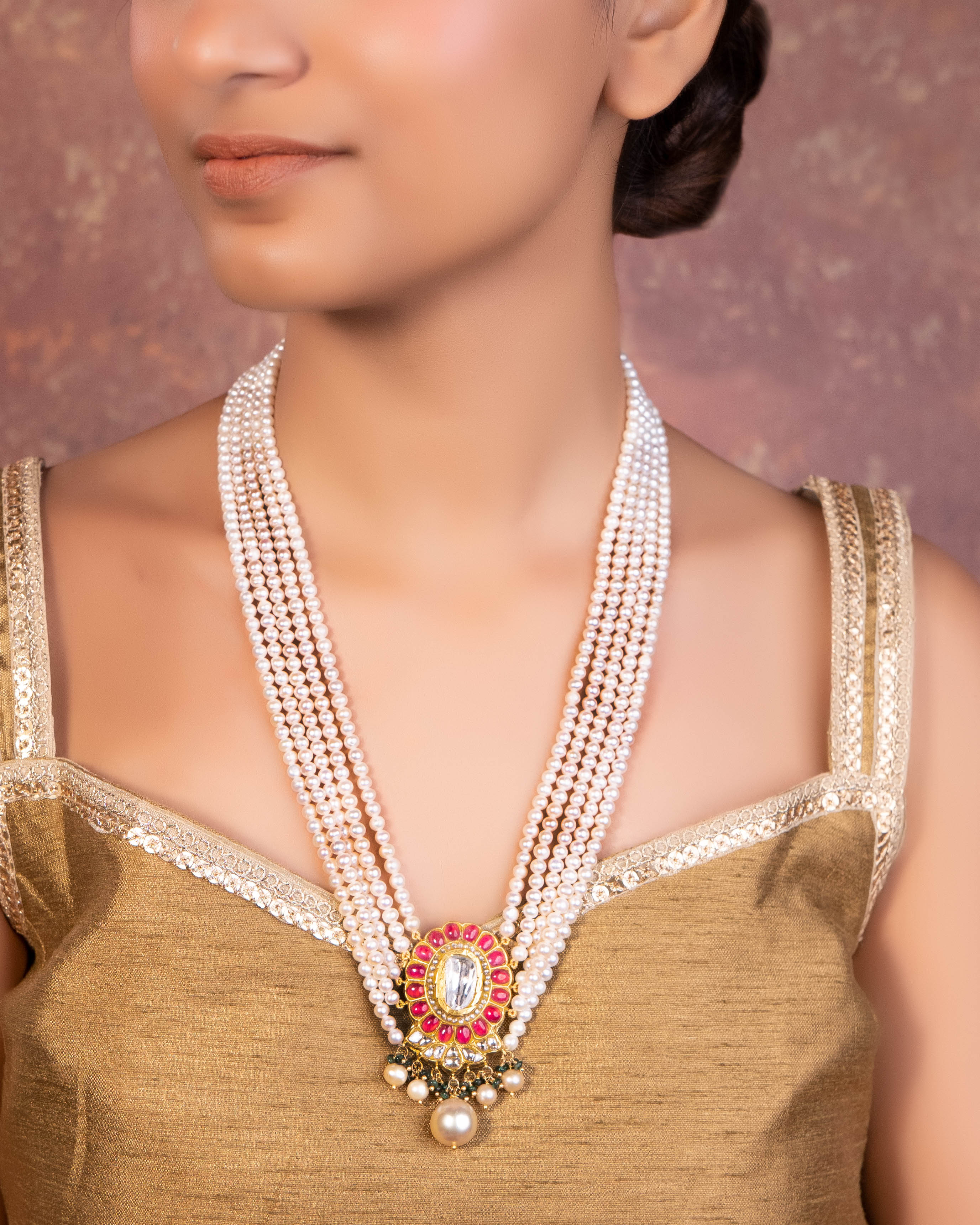 Cammy Polki Bead Pendant