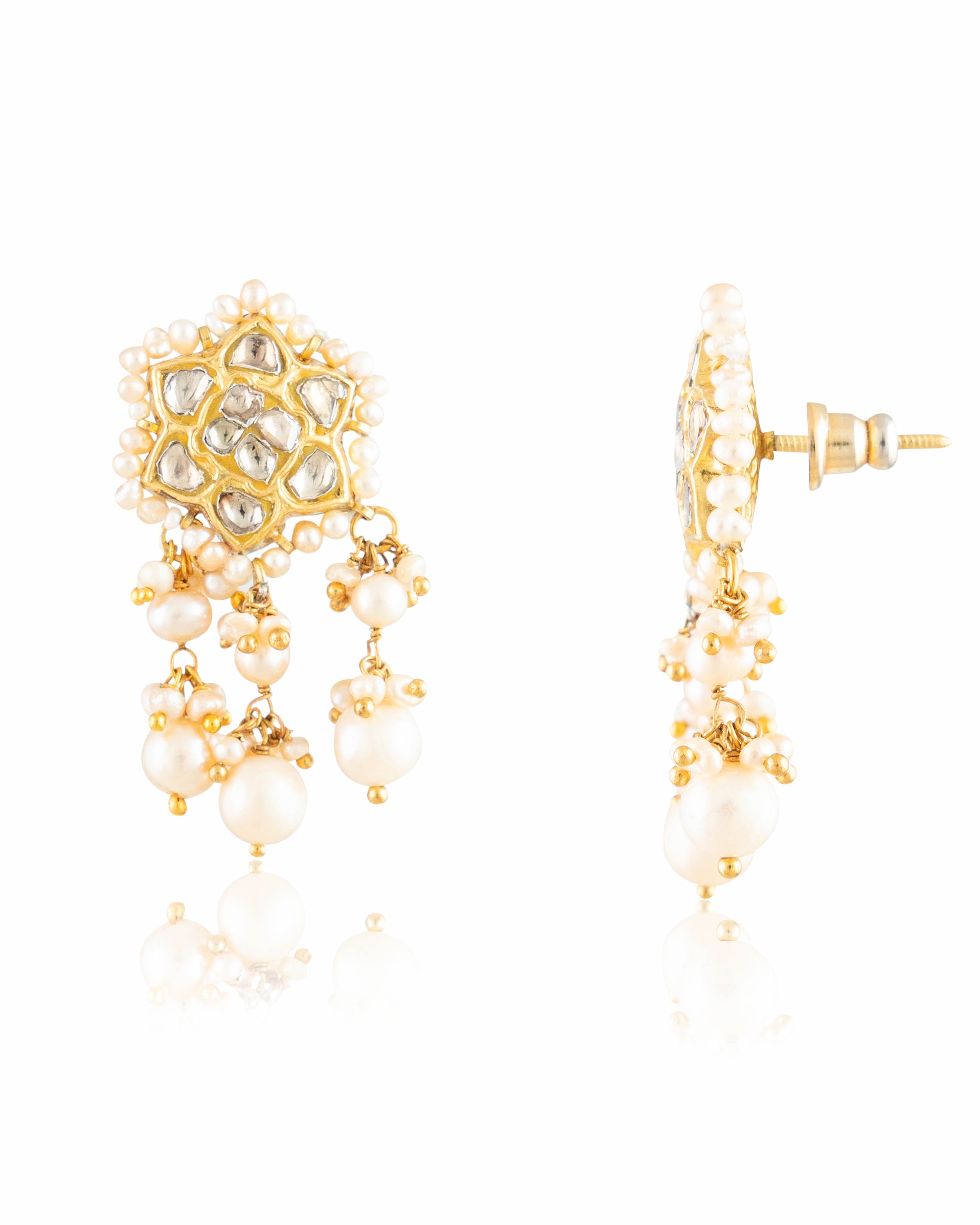 Namiya Choker And Benafsa Tops Polki Set