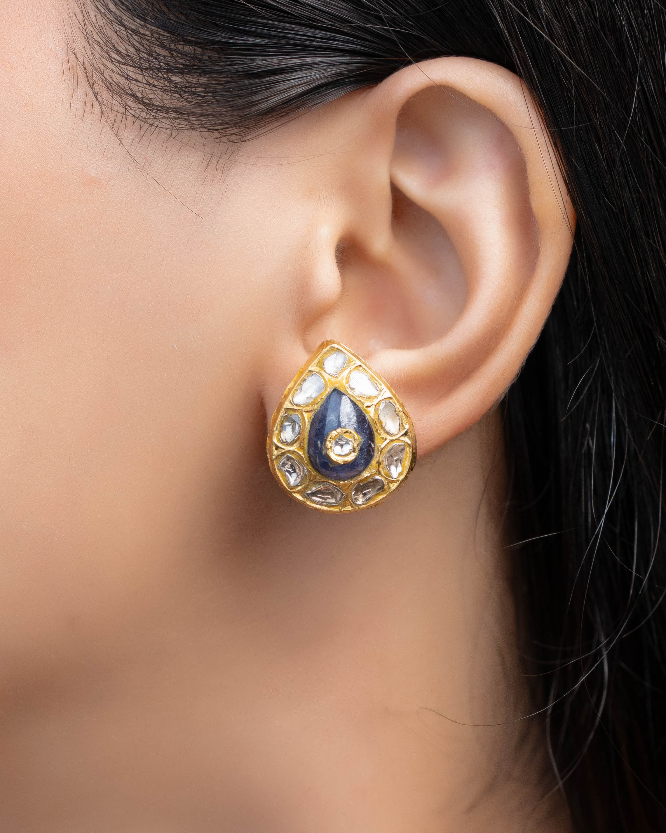 Arshiya Choker And Swati Tops Polki Set