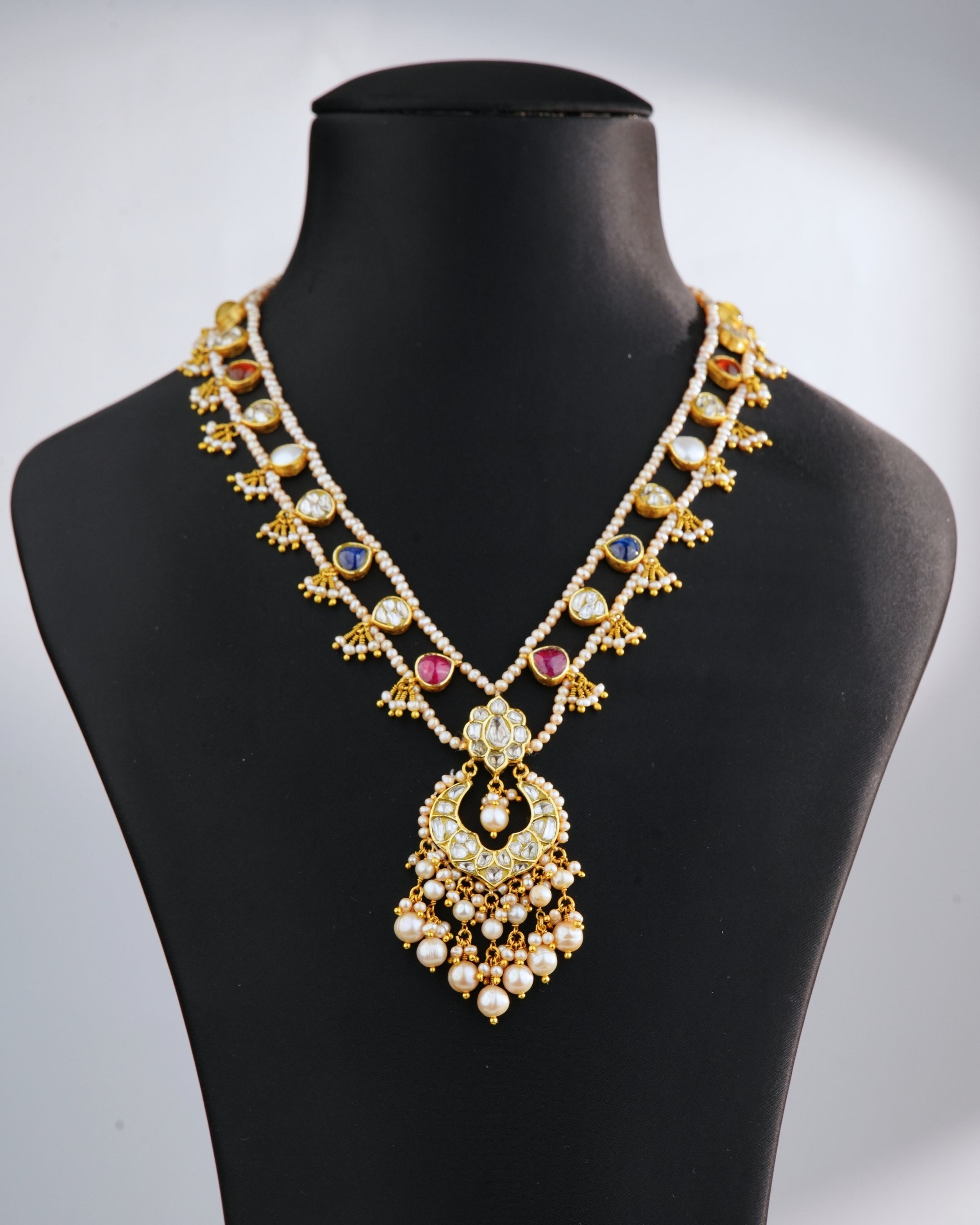 Pari Polki Long Necklace