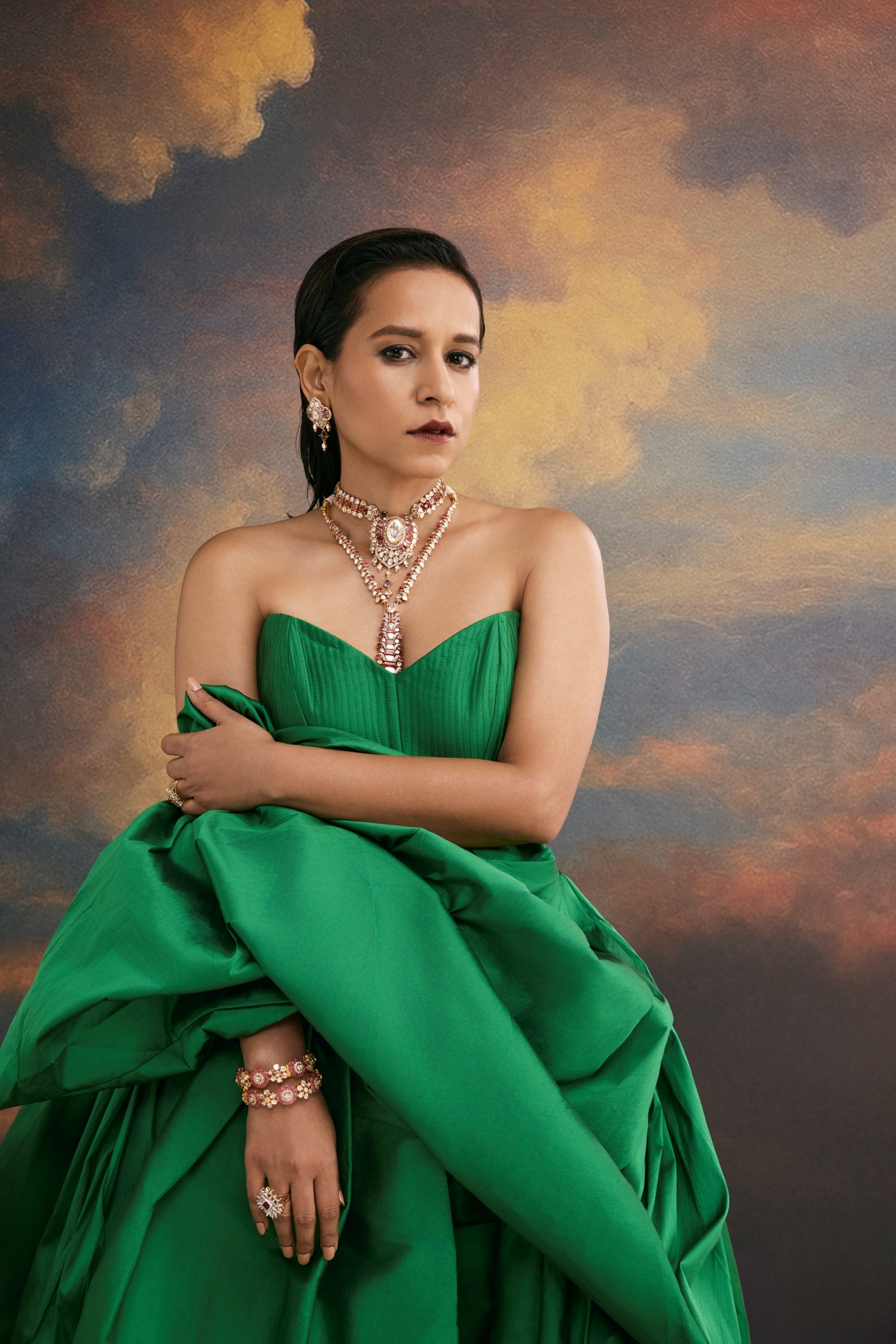 Isla Polki Diamond Ring