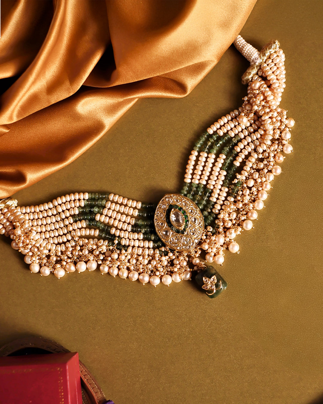 Josephine Polki Bead Choker